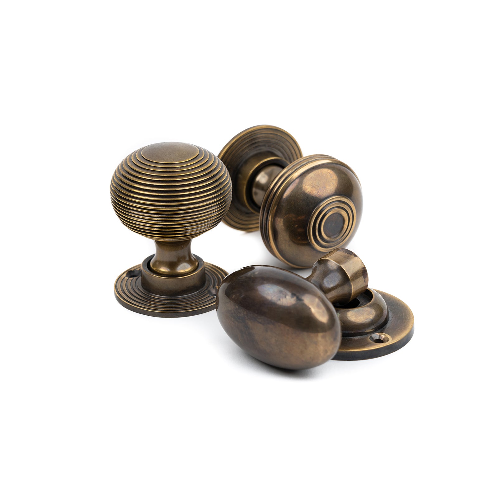 Antique Brass Door Knobs  Traditional brass door knobs