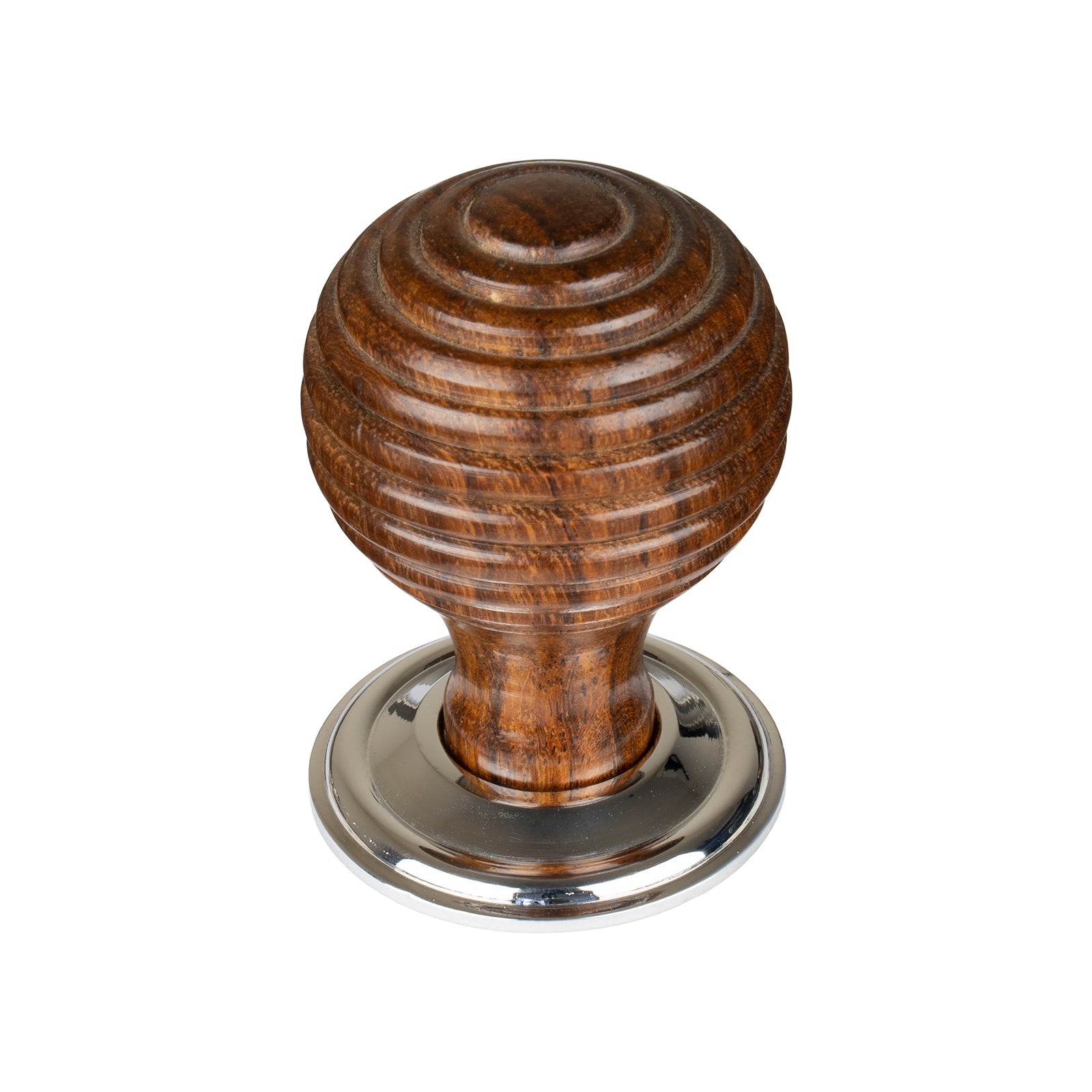 Beehive Small Cabinet Knob in Brass