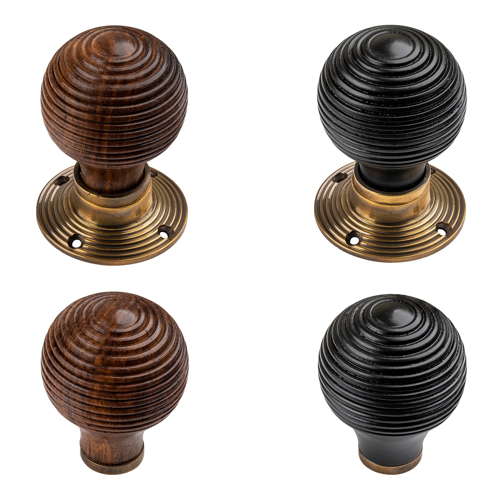 Aged Brass Thumbturn on a Beehive Round Rose - From the Anvil - 45733 at  Simply Door Handles, 45733