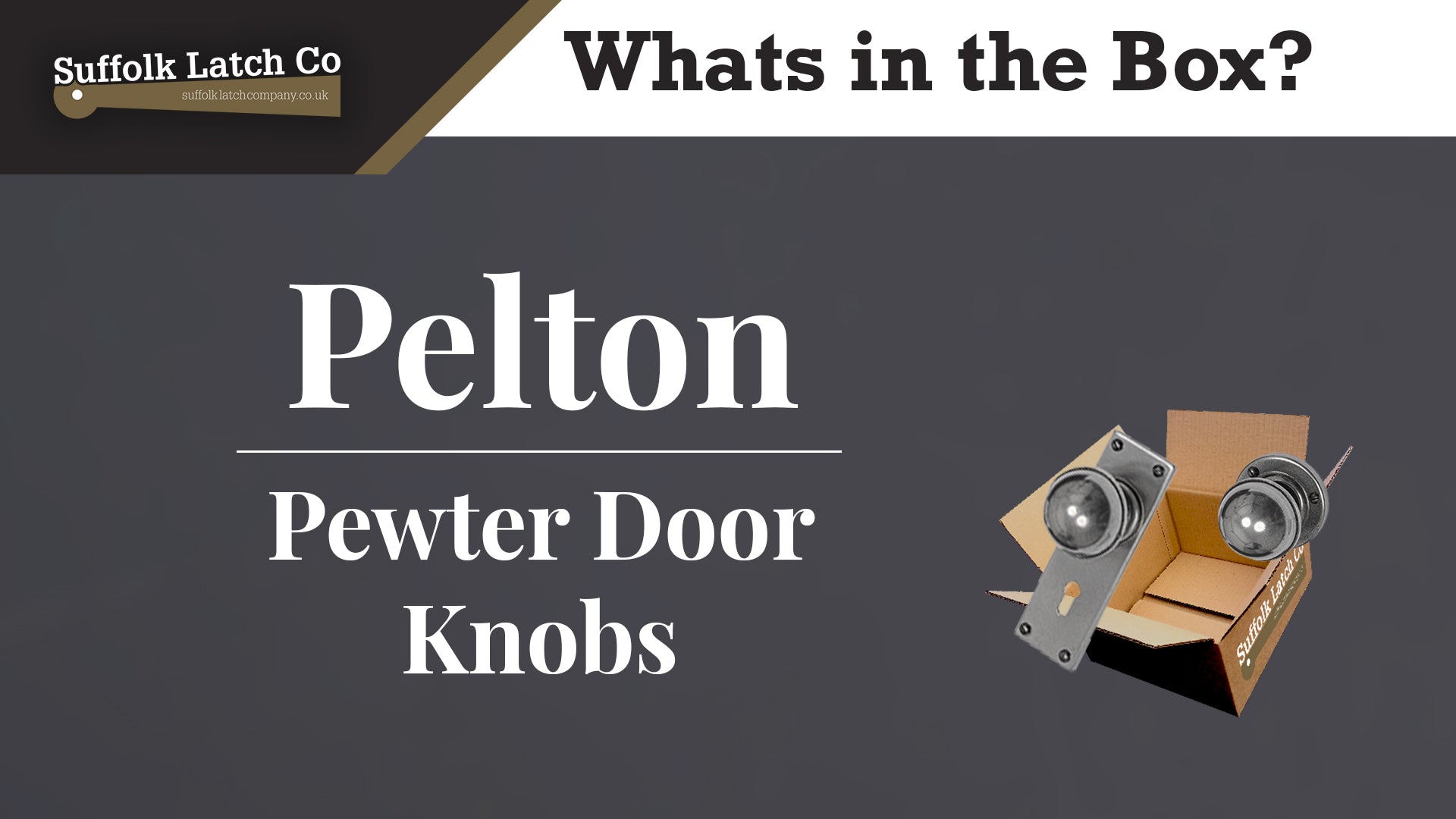 Pelton Pewter Door Knobs