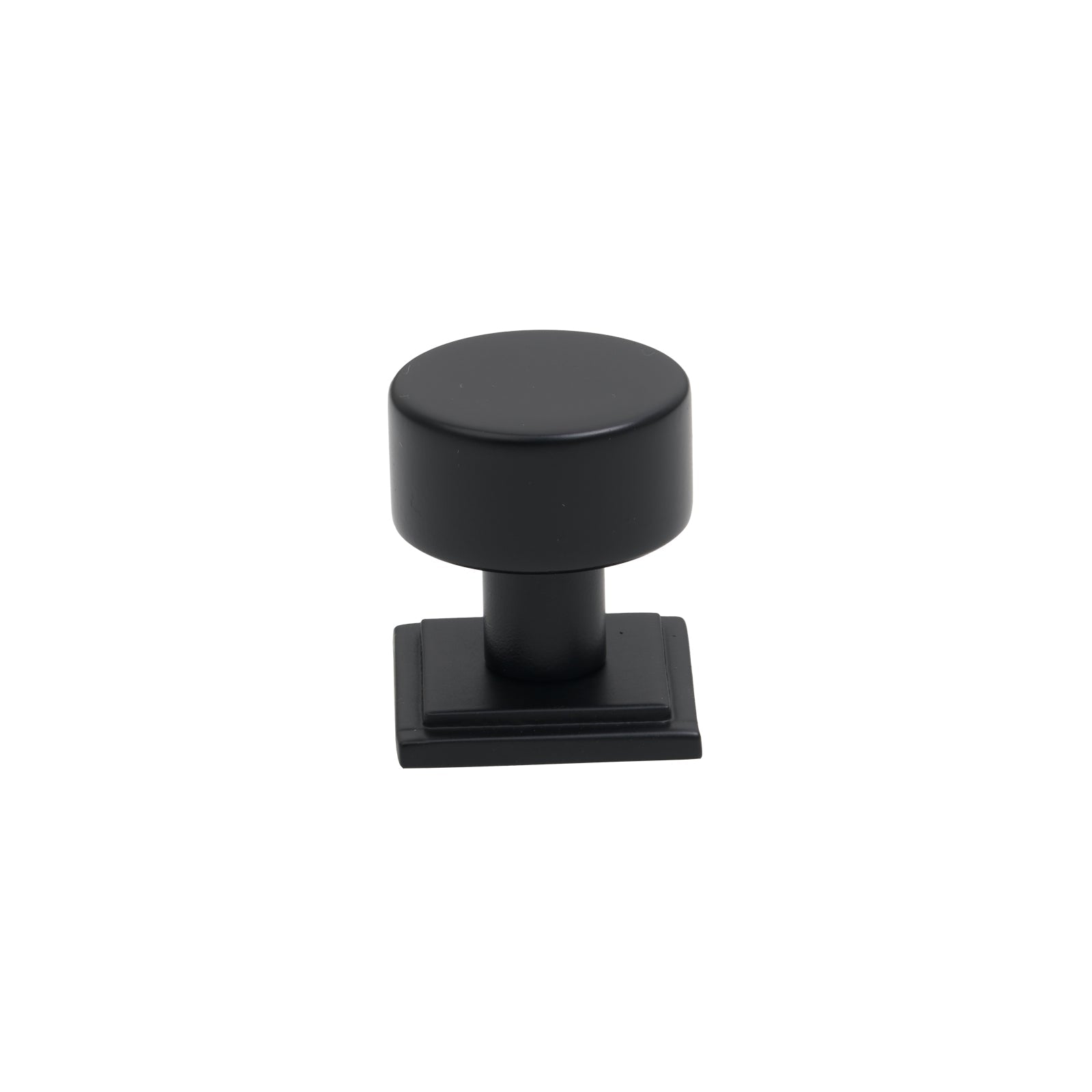 25mm Aged Bronze Kelso Cabinet Knob - Square Rose