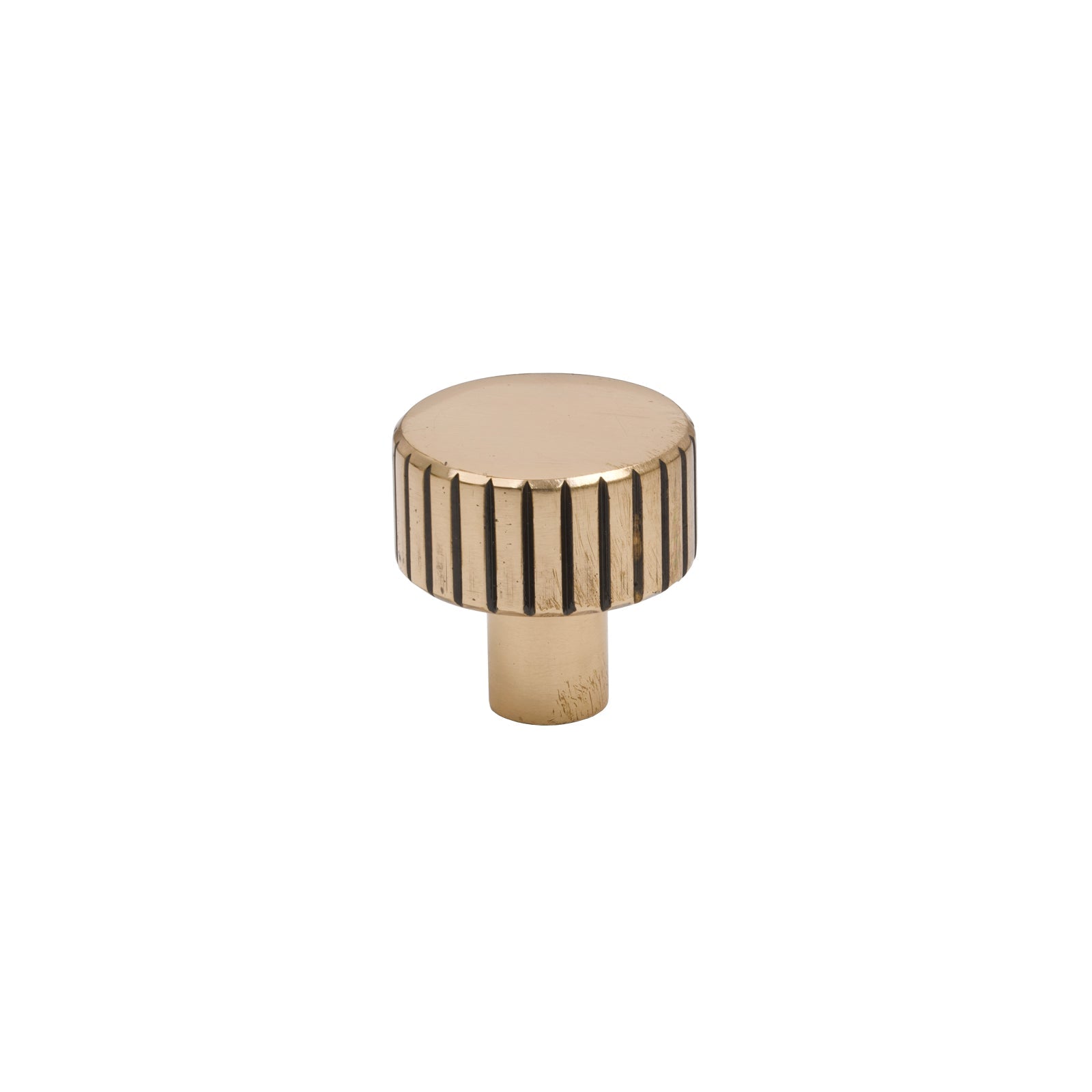 25mm Polished Bronze Judd Cabinet Knob - No Rose