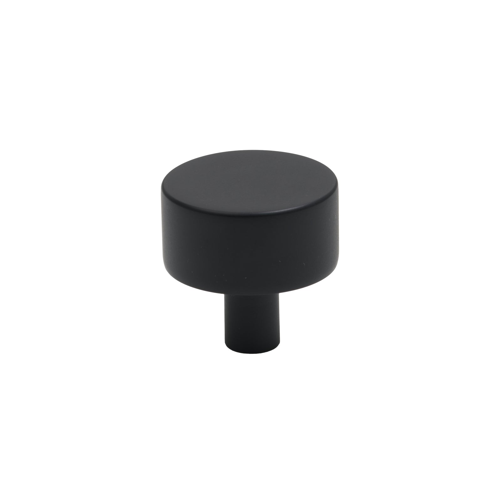 32mm Matt Black Kelso Cabinet Knob - No Rose