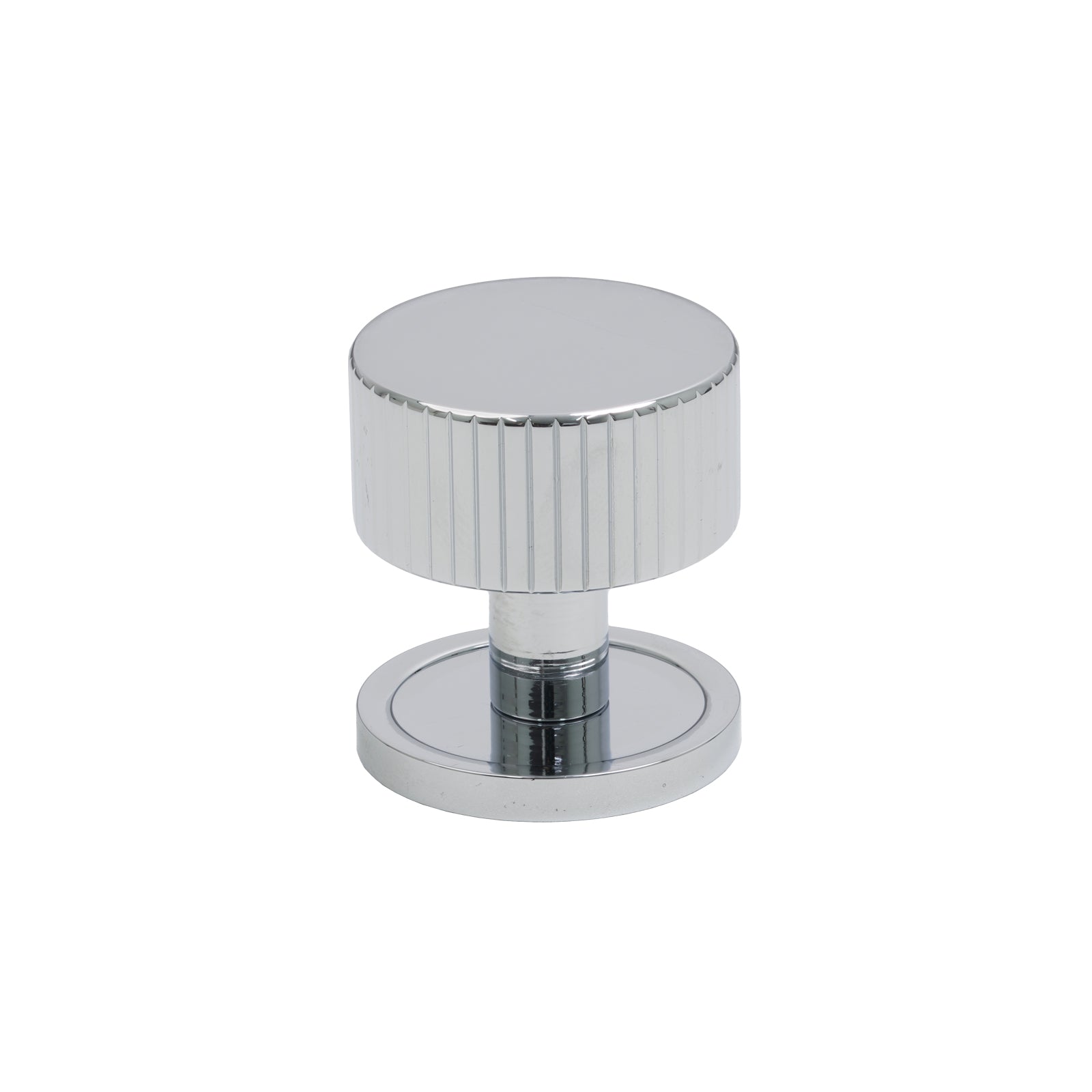 32mm Polished Chrome Judd Cabinet Knob - Round Rose