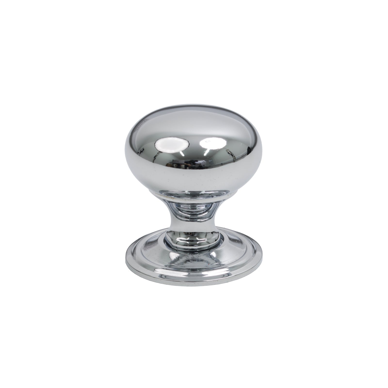 32mm Polished Chrome Mushroom Cabinet Knob