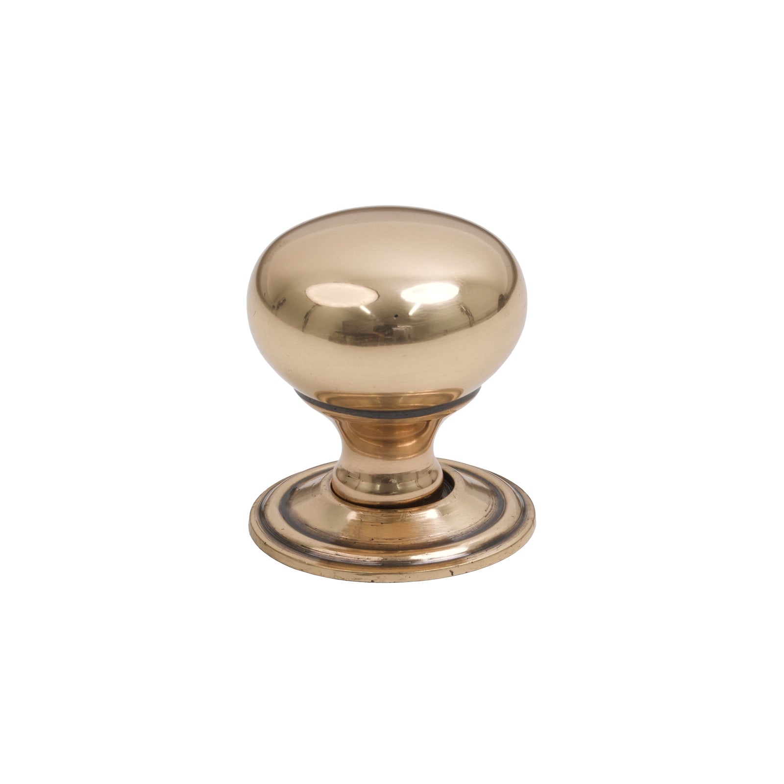 32mm Polished Bronze Mushroom Cabinet Knob