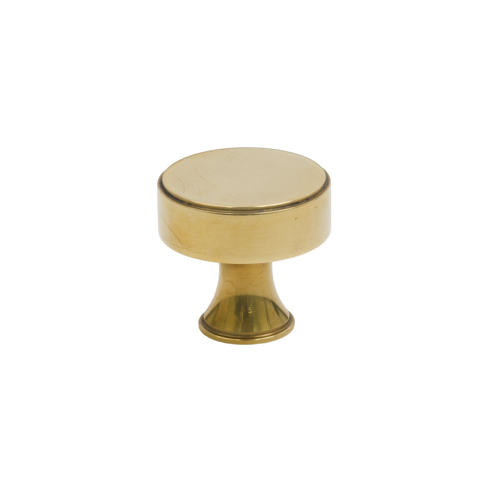 32mm Aged Brass Scully Cabinet Knob