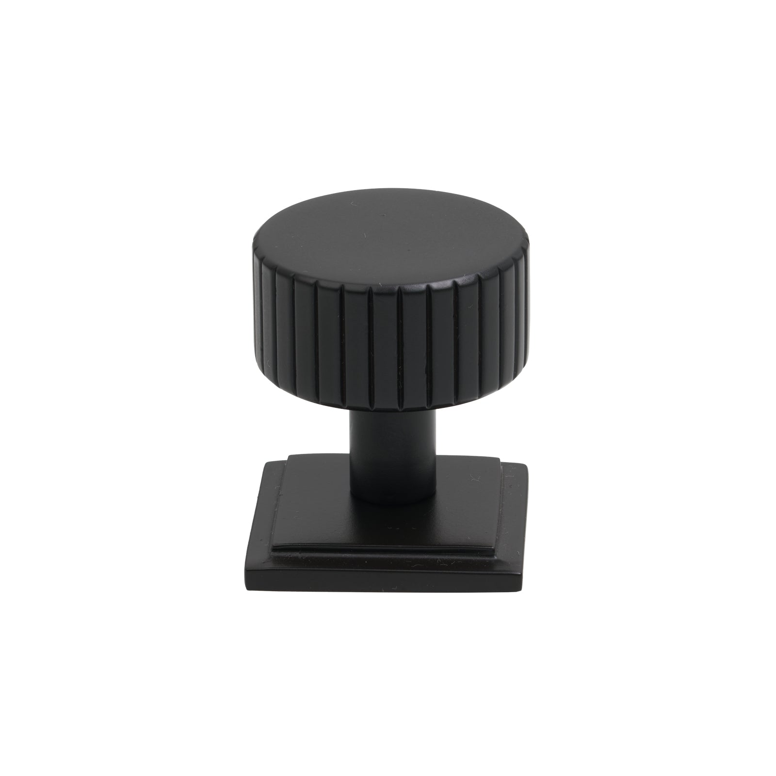 32mm Aged Bronze Judd Cabinet Knob - Square Rose