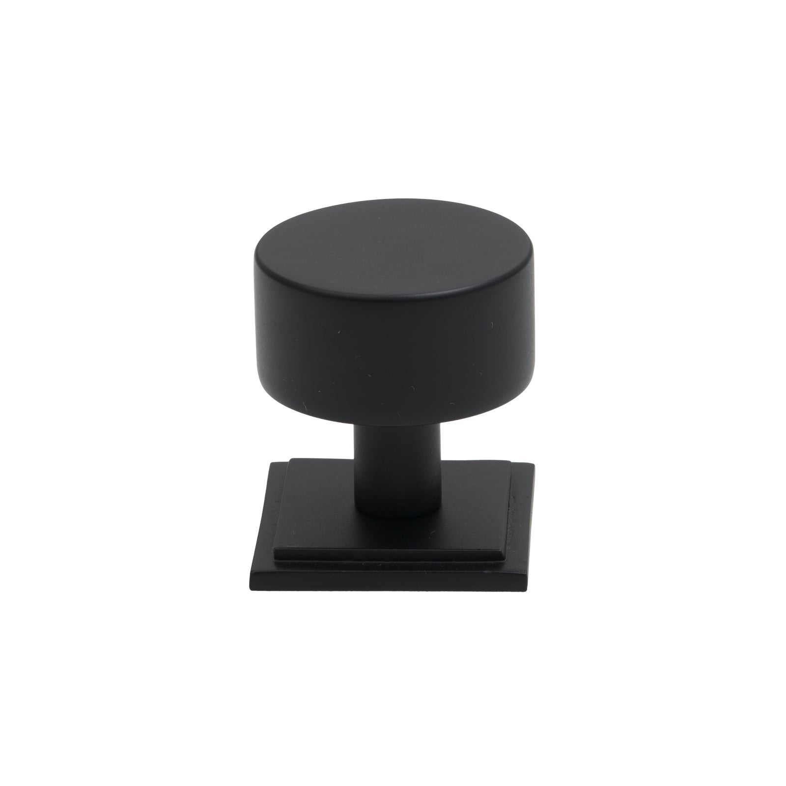 32mm Aged Bronze Kelso Cabinet Knob - Square Rose