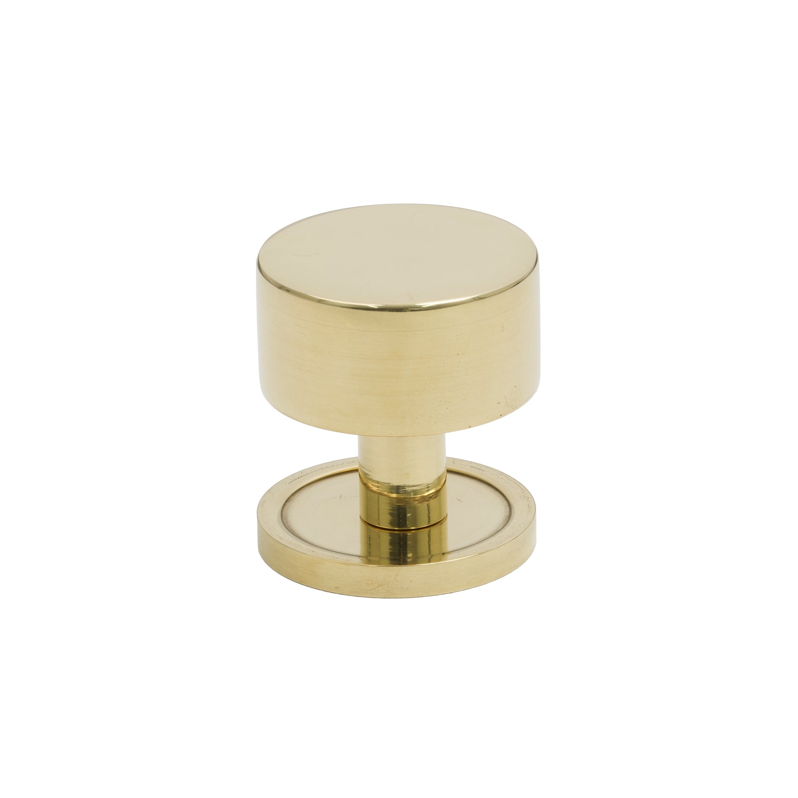 32mm Aged Brass Kelso Cabinet Knob - Round Rose