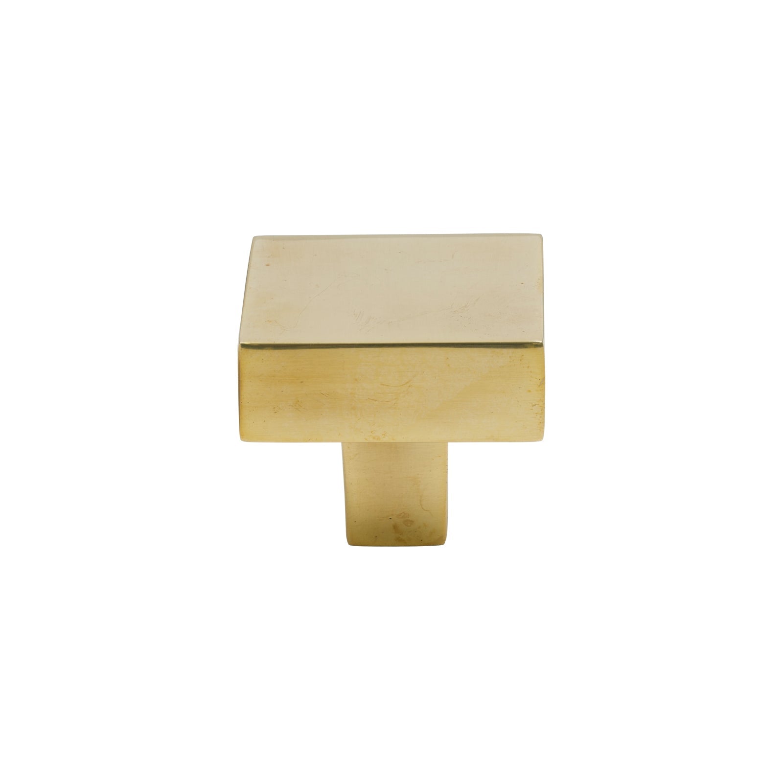 35mm Aged Brass Albers Cabinet Knob