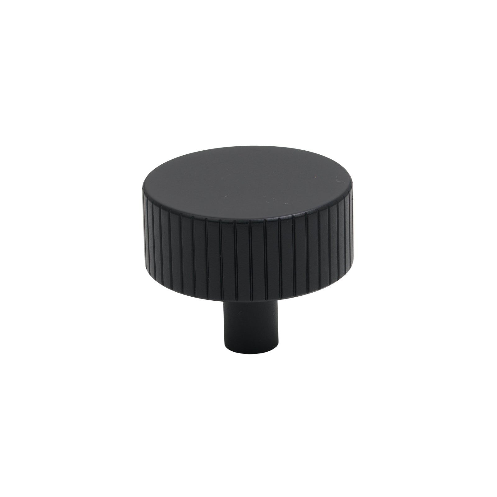 38mm Matt Black Judd Cabinet Knob - No Rose