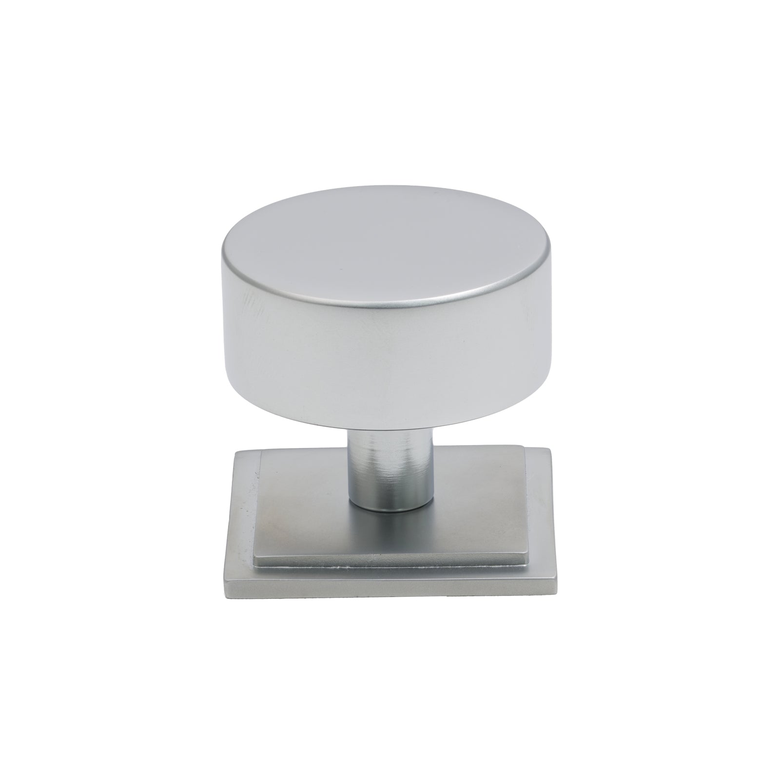 SHOW 38mm Satin Chrome Kelso Cabinet Knob - Square Rose