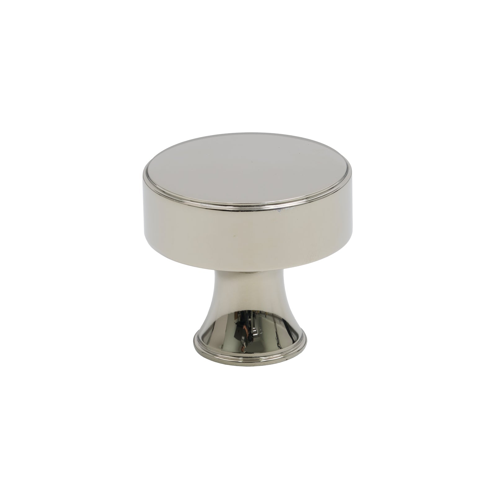 38mm Polished Nickel Scully Cabinet Knob