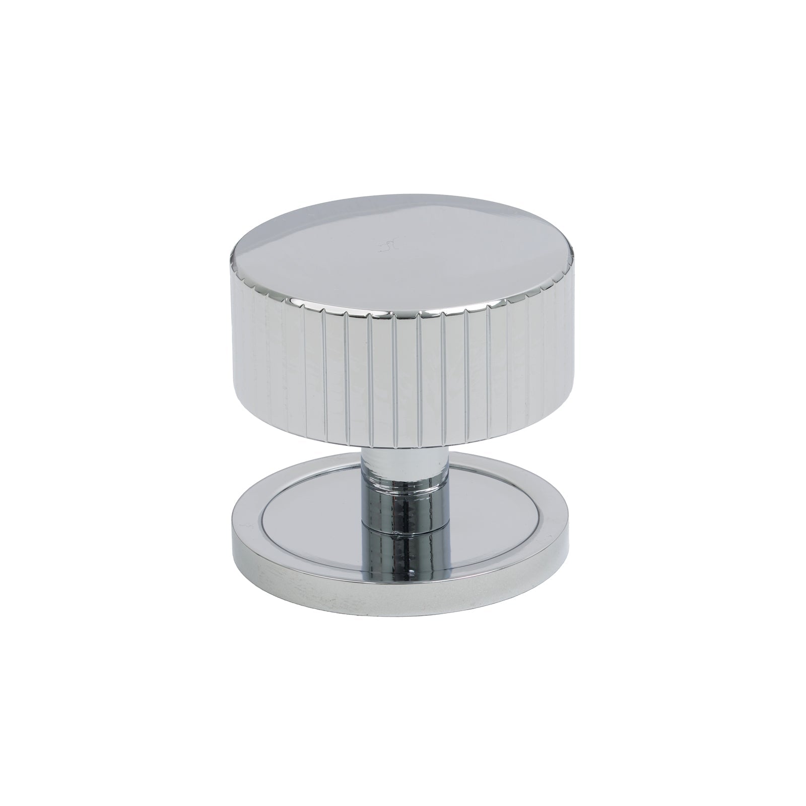 38mm Polished Chrome Judd Cabinet Knob - Round Rose