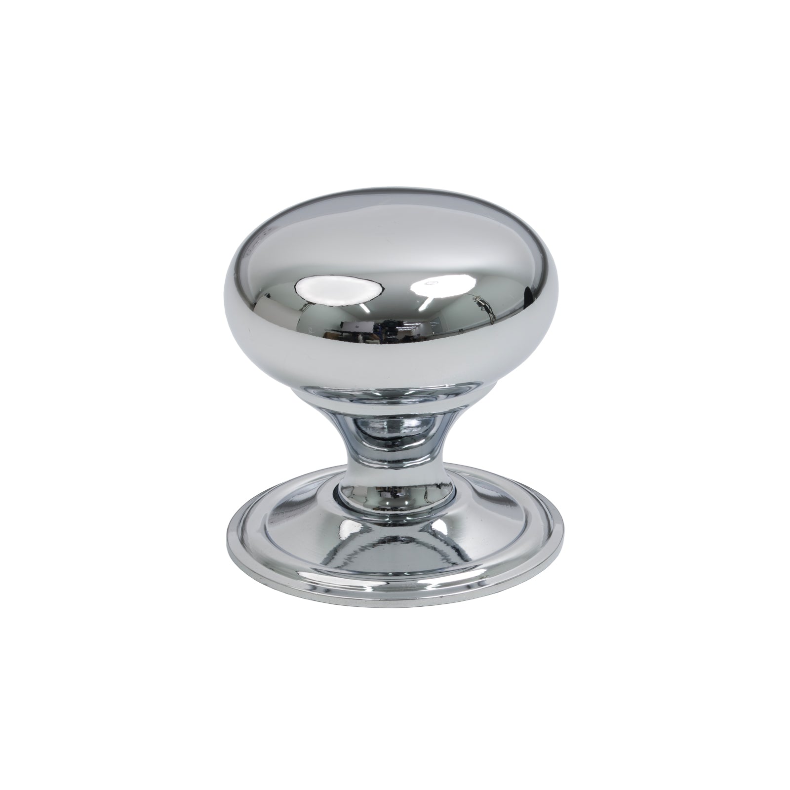 38mm Polished Chrome Mushroom Cabinet Knob