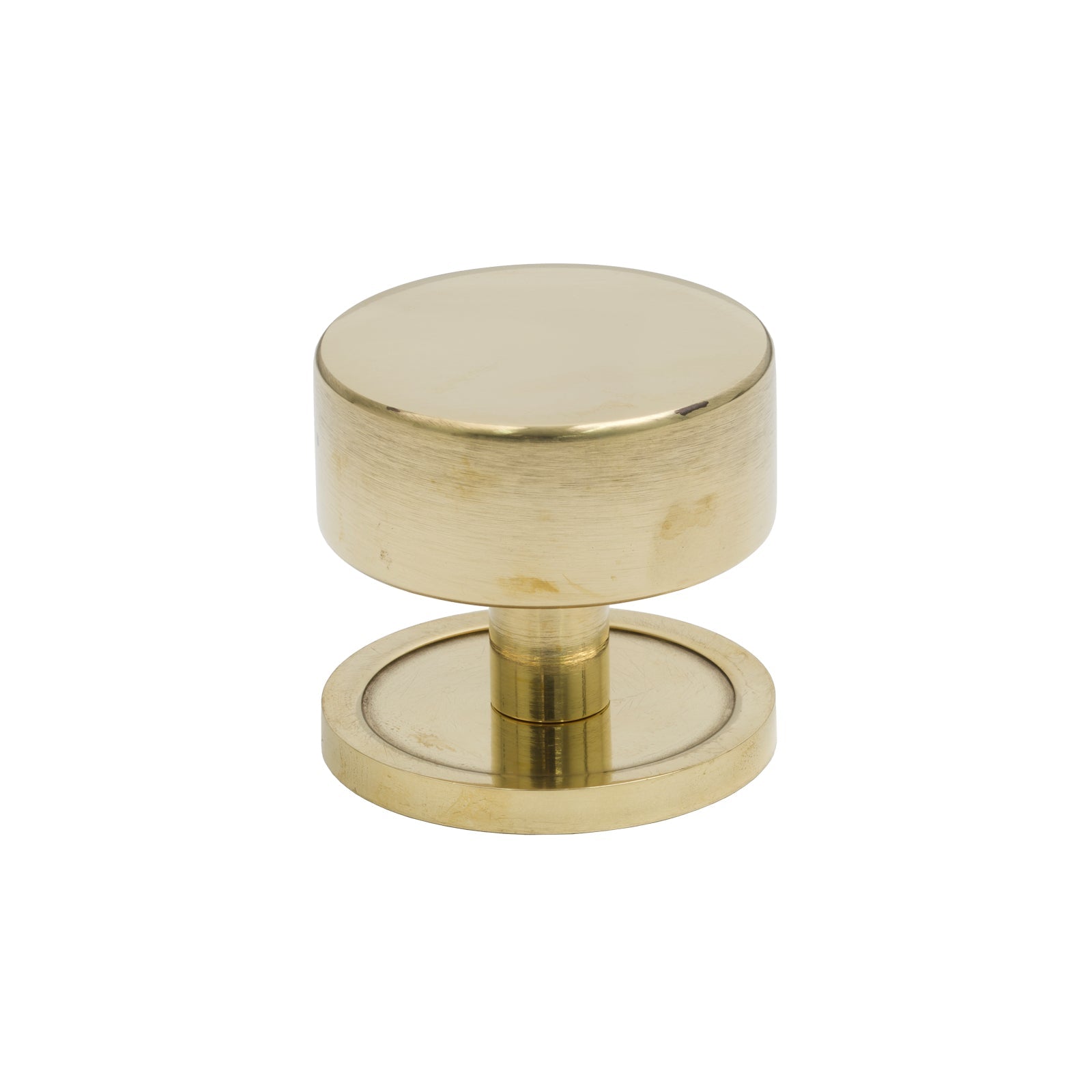 38mm Aged Brass Kelso Cabinet Knob - Round Rose