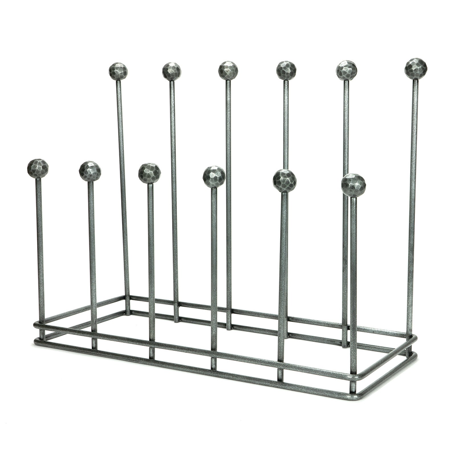 SHOW Six Pair Boot Rack in Pewter