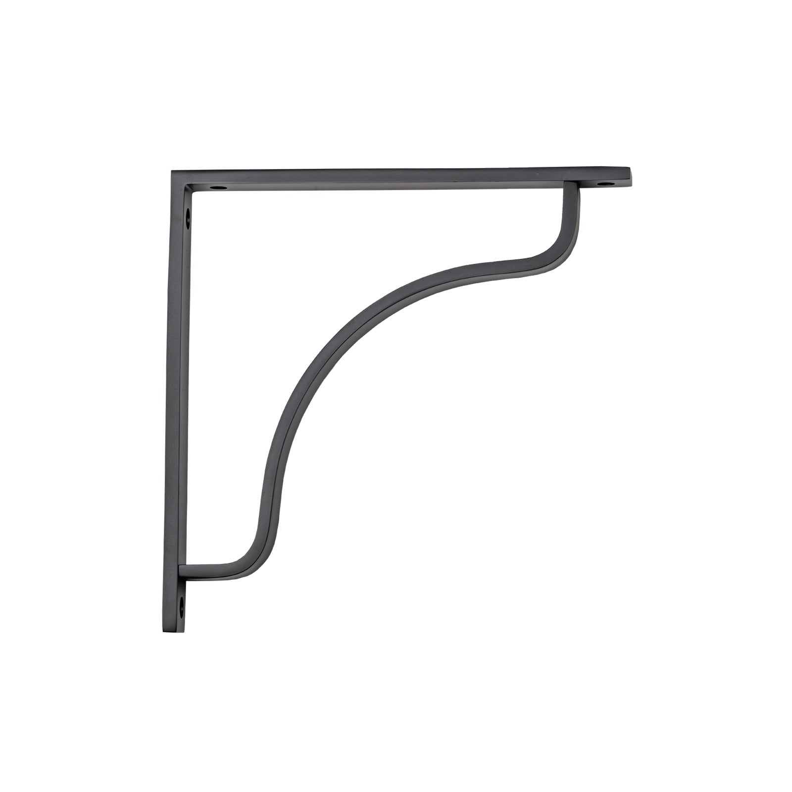 200mm Matt Black Abingdon Shelf Bracket