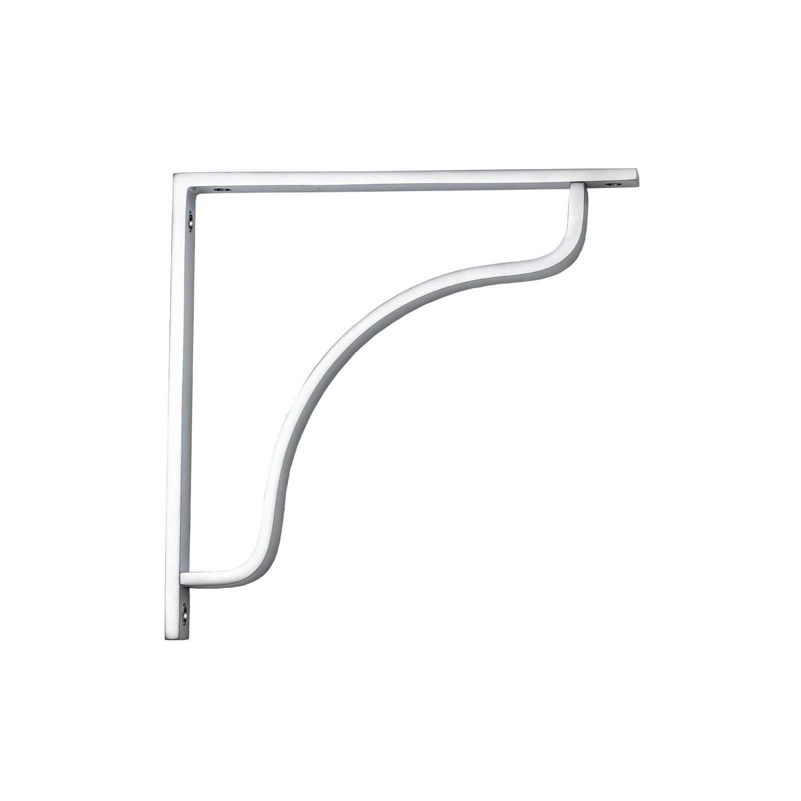 SHOW 200mm Satin Chrome Abingdon Shelf Bracket