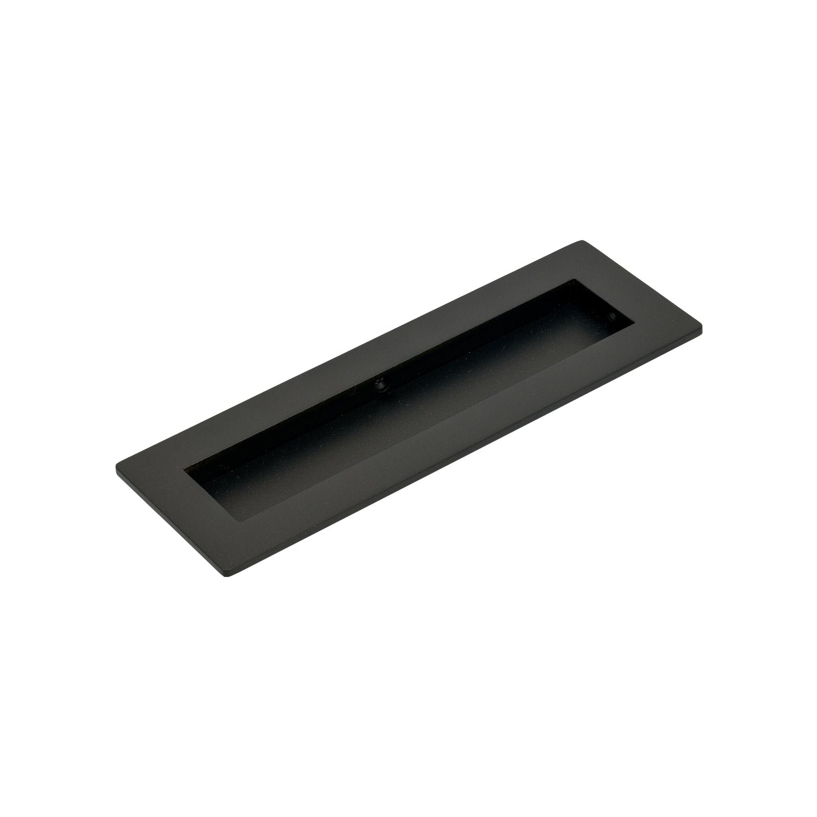 175mm Aged Bronze Plain Rectangular Flush Pull 