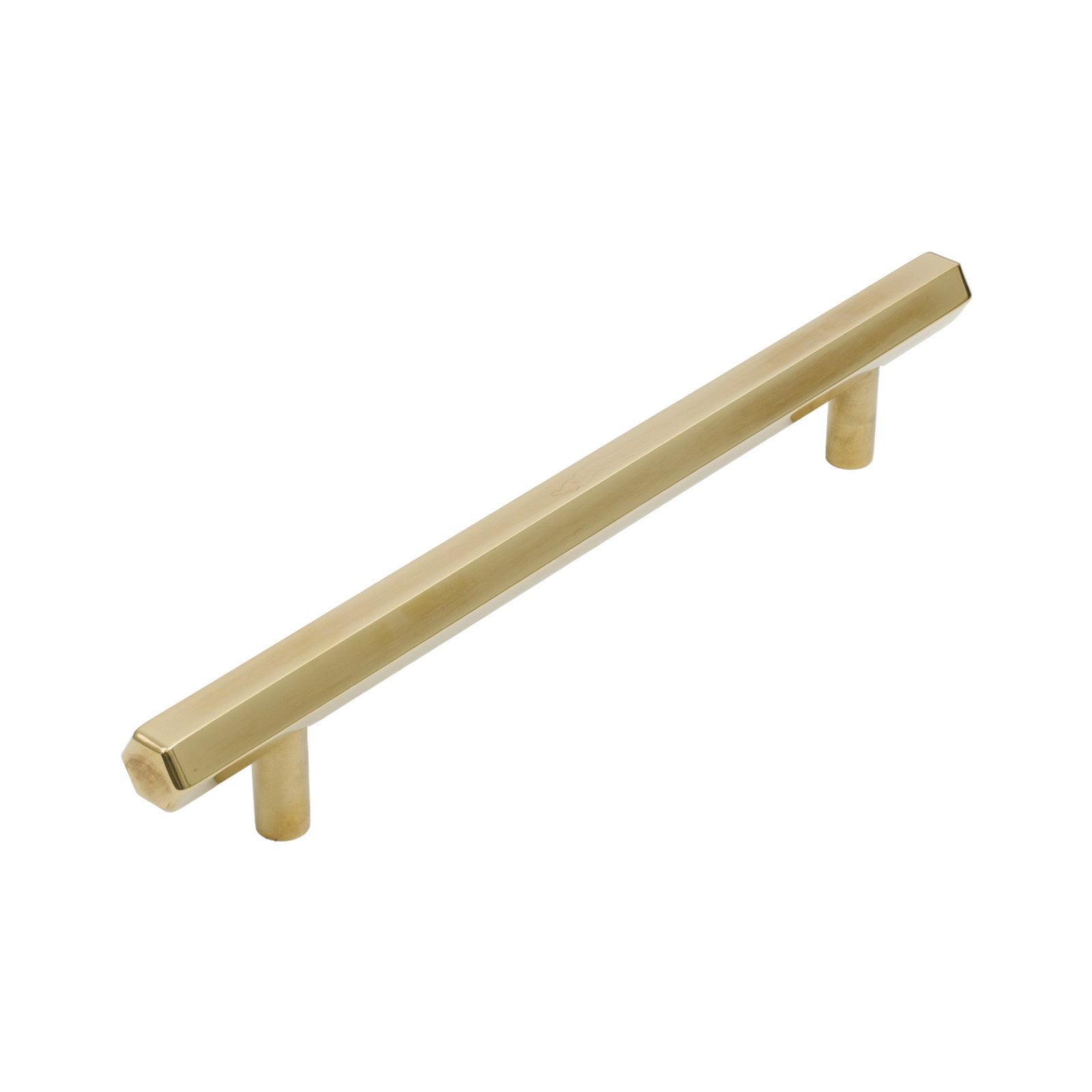 220mm Aged Brass Kahlo Pull Handle