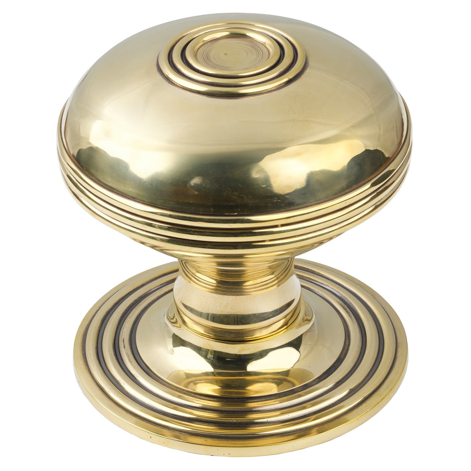 Aged Brass Prestbury Centre Door Knob