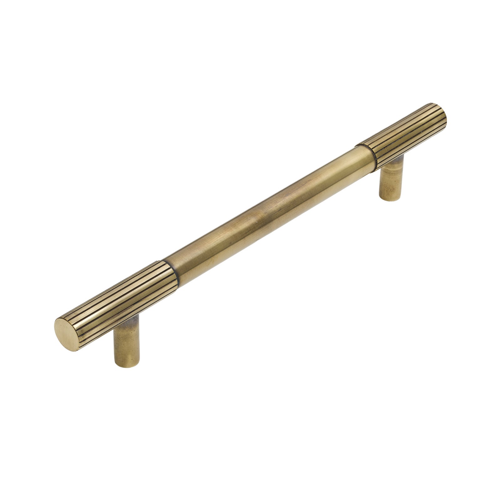 220mm Aged Brass Judd Pull Handle