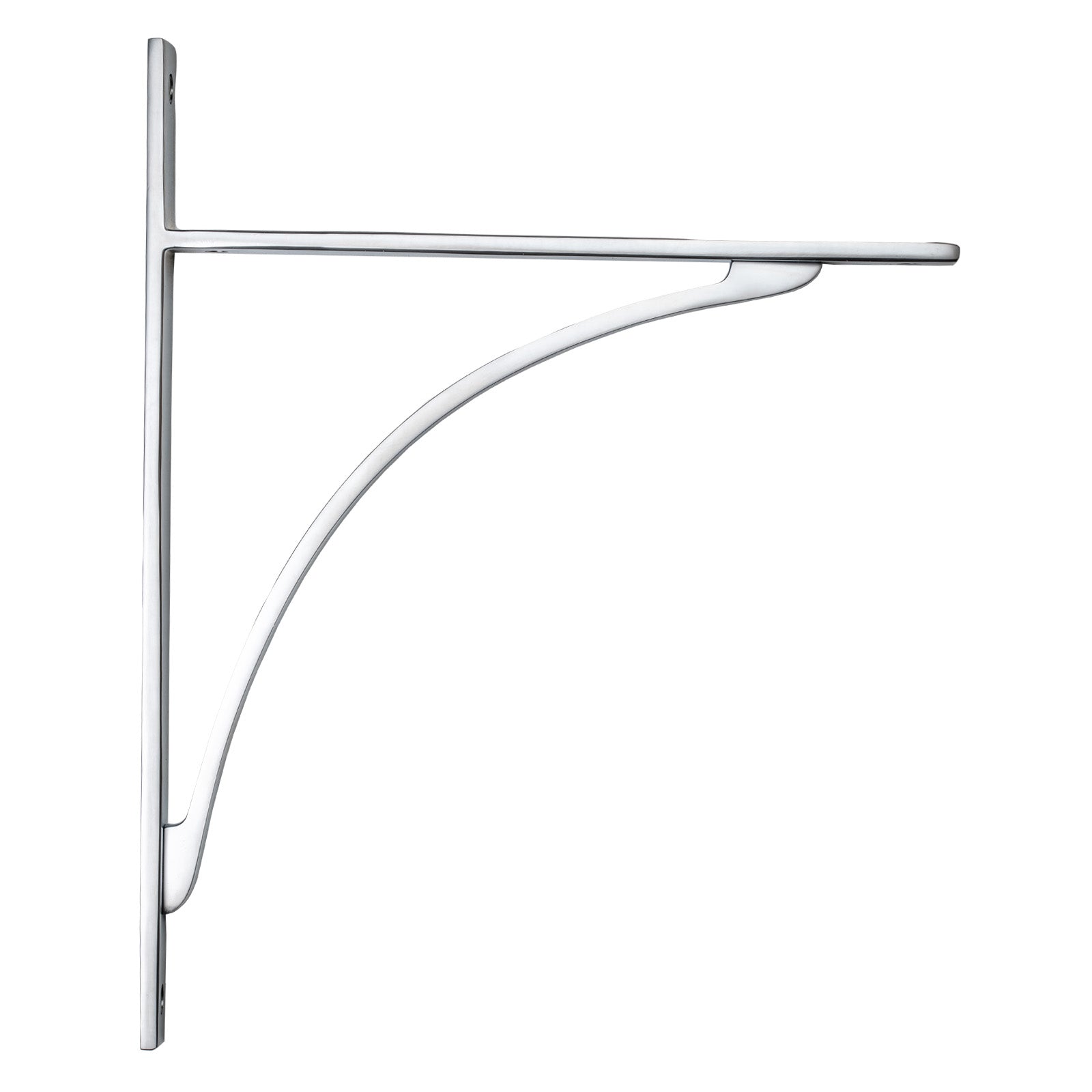 SHOW 314mm Satin Chrome Apperley Shelf Bracket