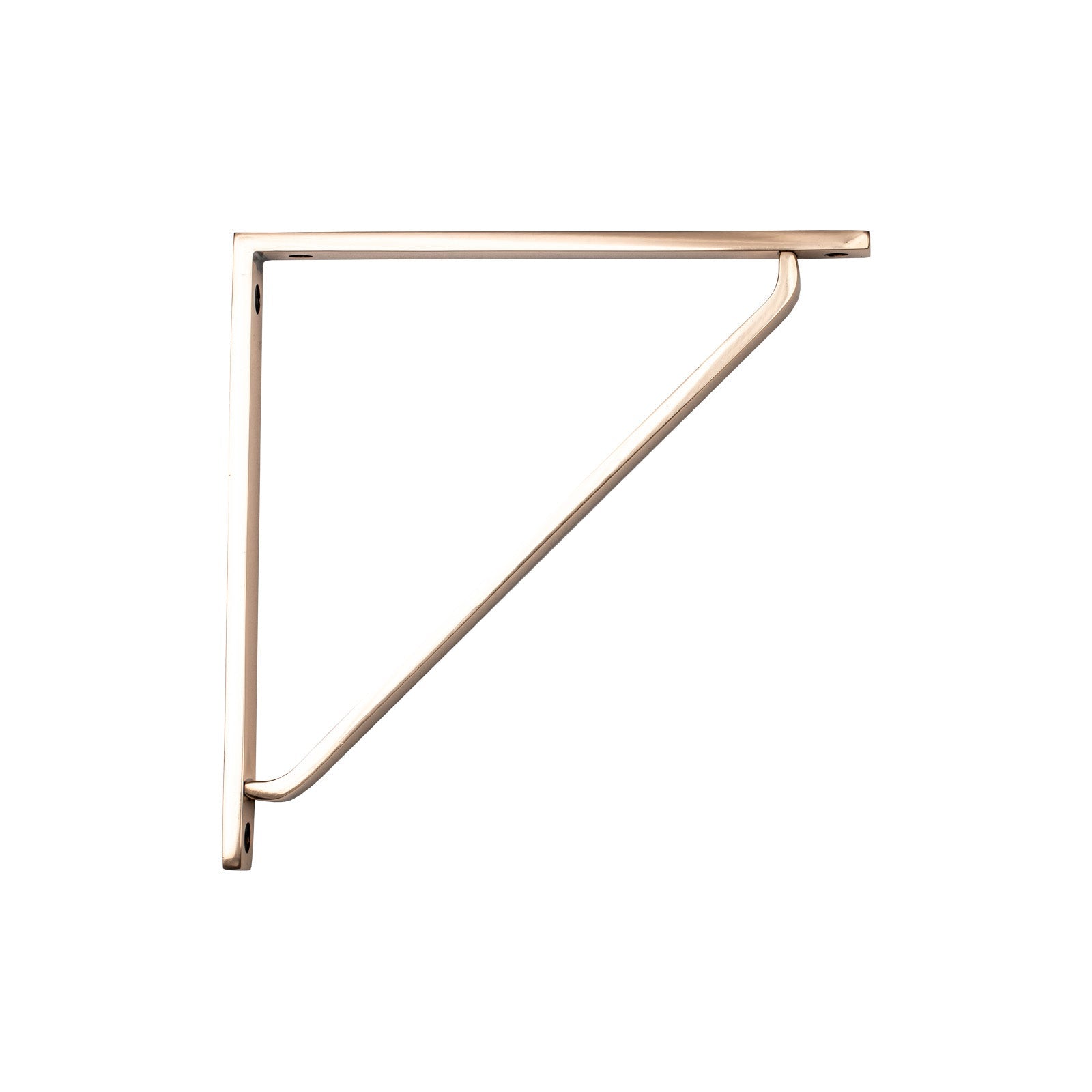 200mm Polished Bronze Barton Shelf Bracket