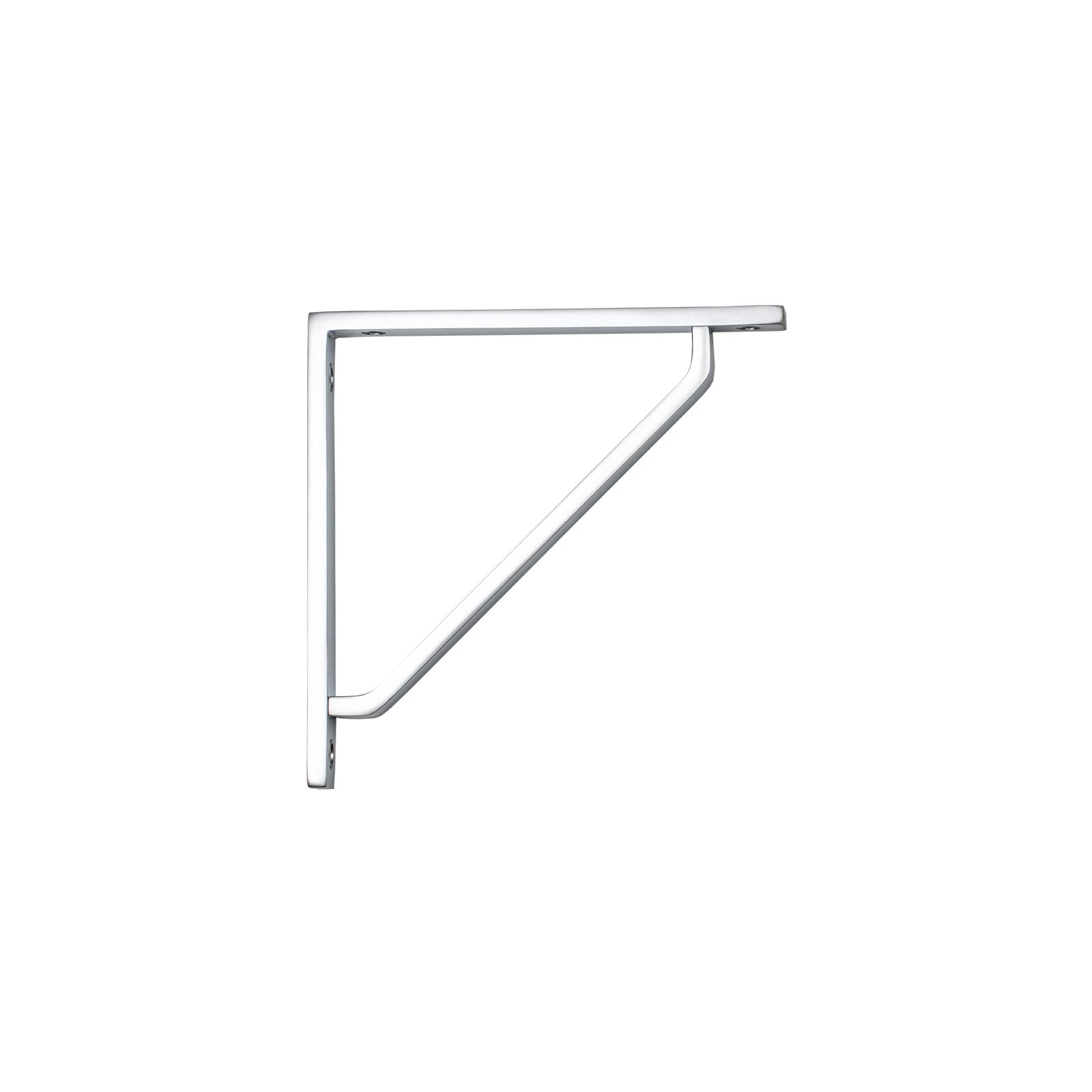 SHOW 150mm Satin Chrome Barton Shelf Bracket