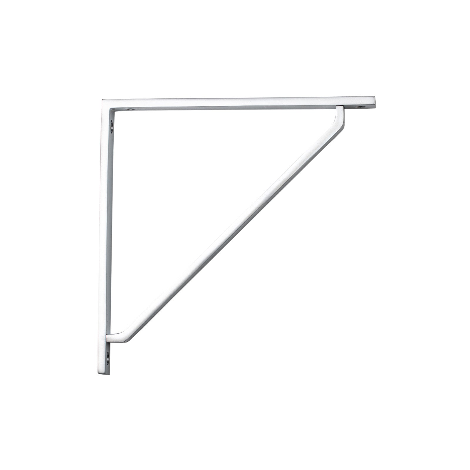 SHOW 200mm Satin Chrome Barton Shelf Bracket