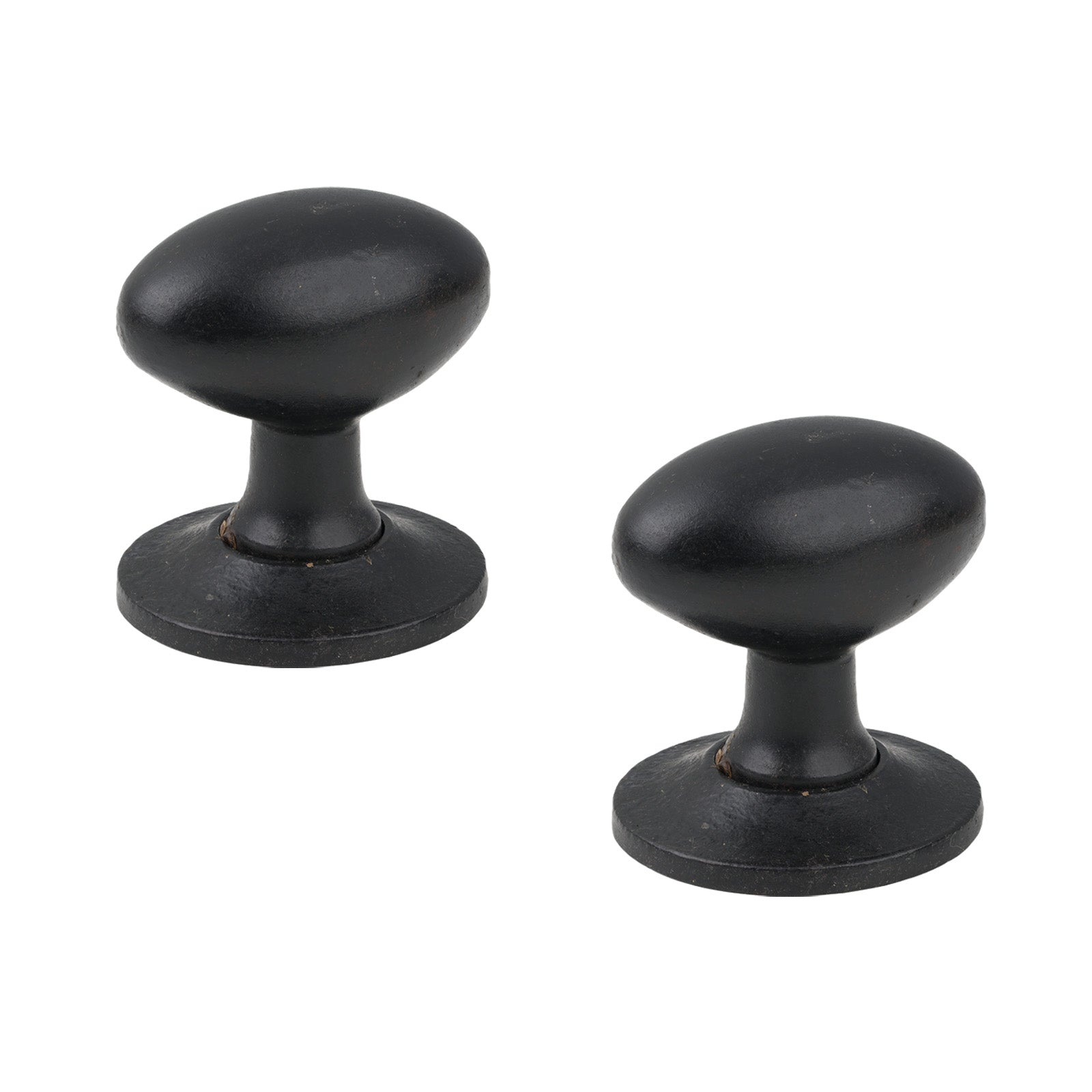 External Beeswax Oval Mortice Knobs