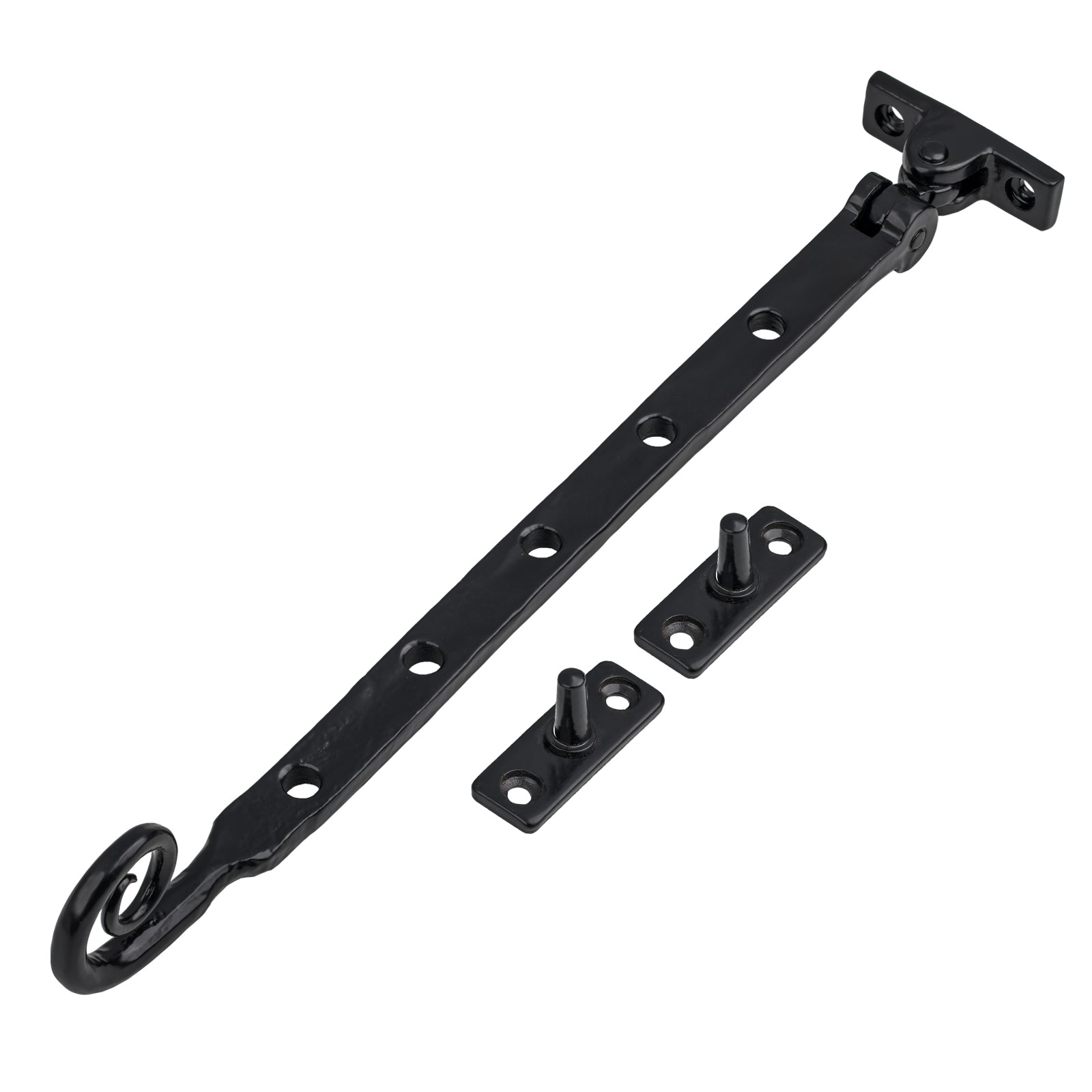 SHOW 12 Inch Black - Cast Monkeytail Window Stay