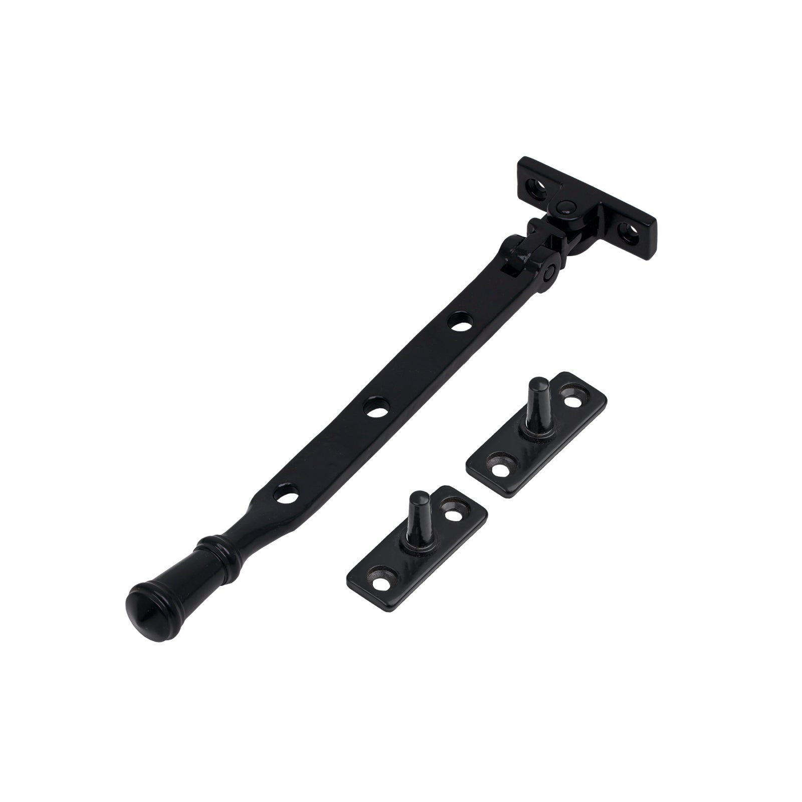 8 Inch Black Regency Window Stay