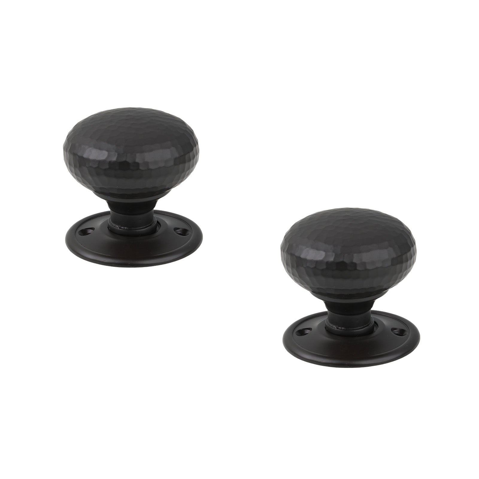 SHOW Aged Bronze Hammered Mushroom Mortice Knobs