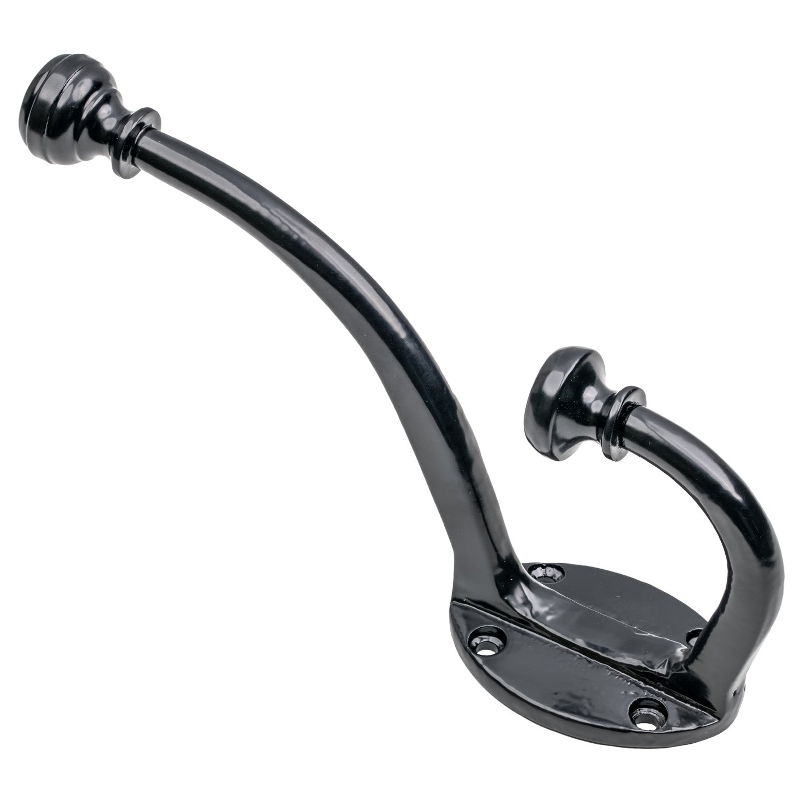 Black 7 3/4" Hat & Coat Hook