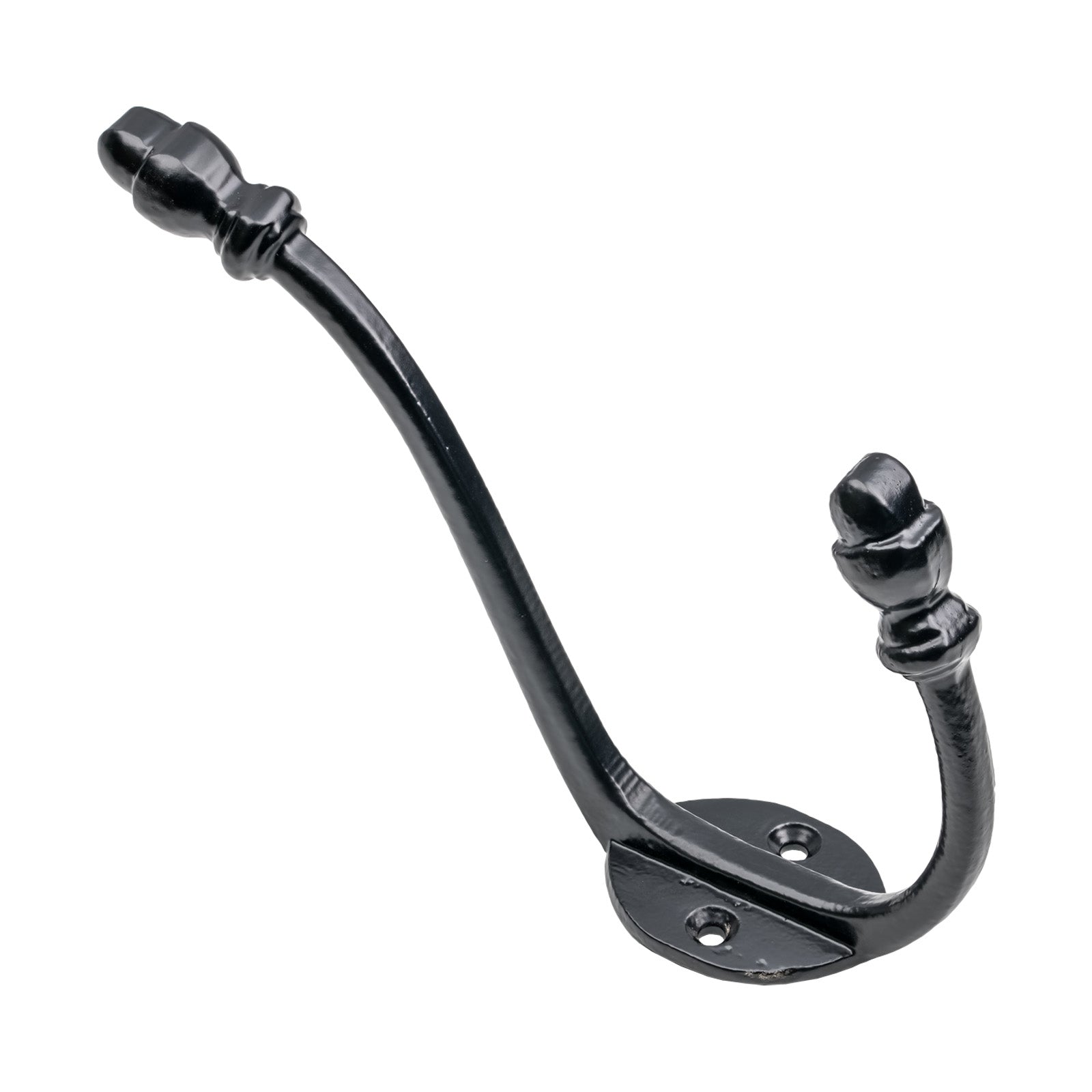 Black 6 1/2" Hat & Coat Hook