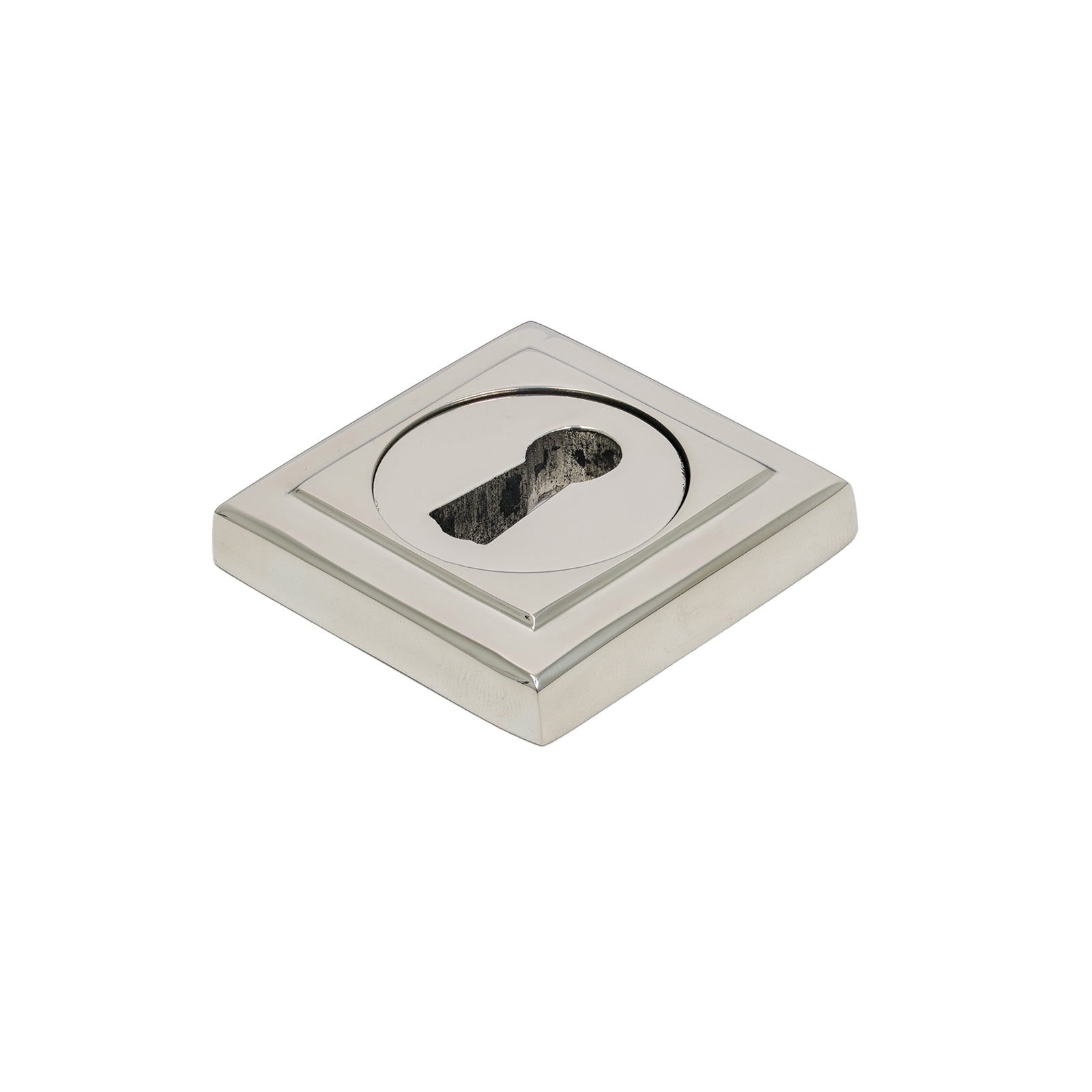 Polished Marine BSU Square Round Escutcheon