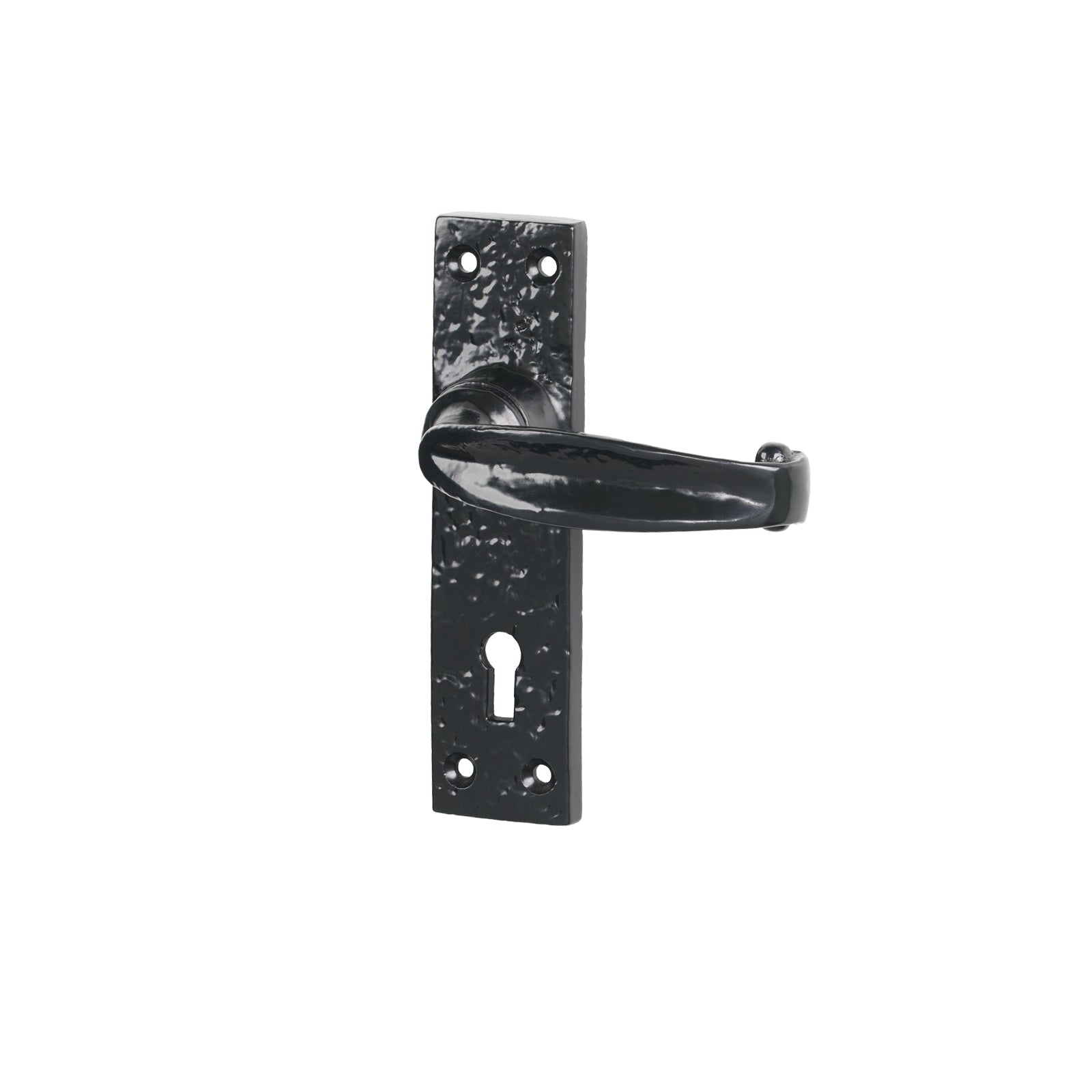 Lock Black  Lever Handles