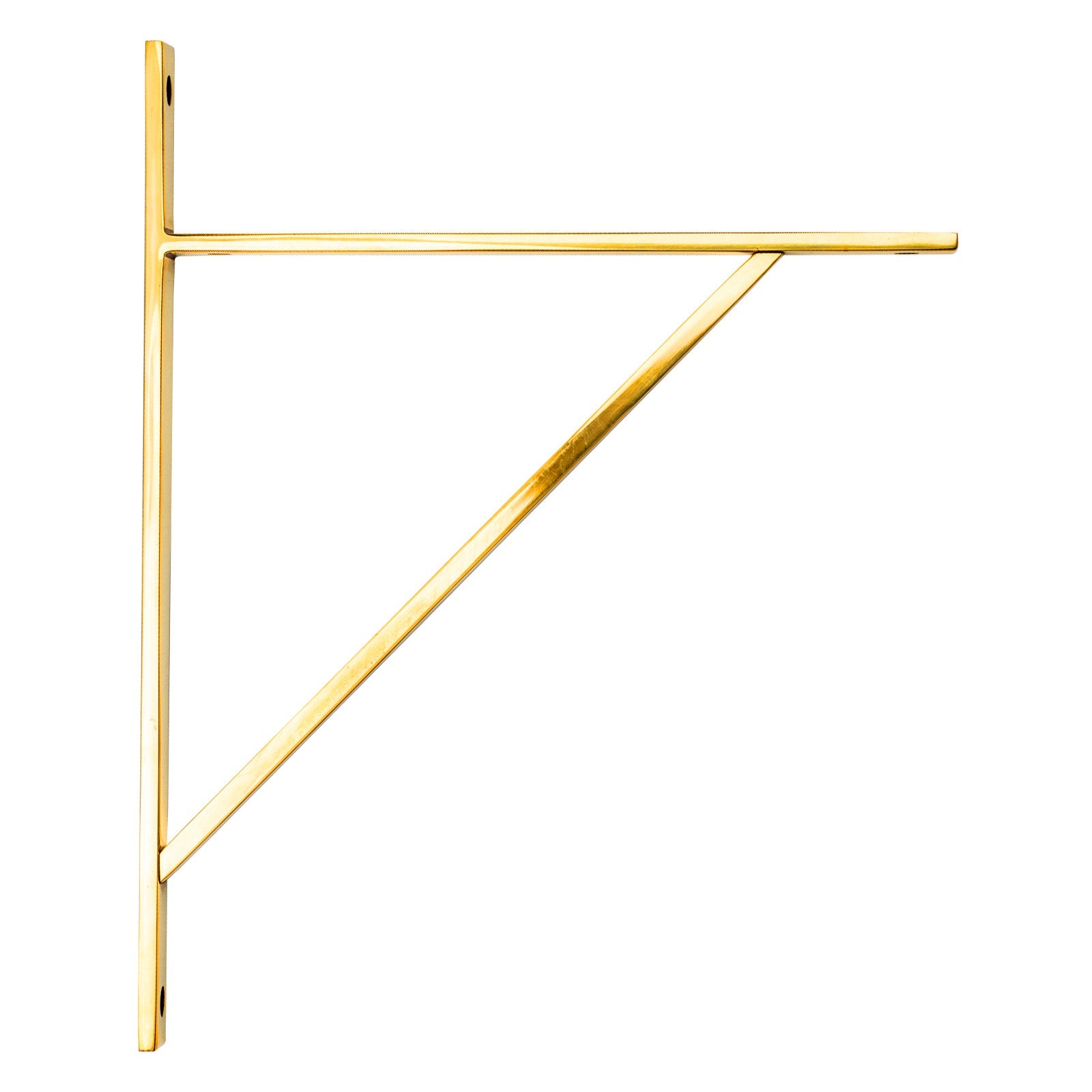 314mm Aged Brass Chalfont Shelf Bracket