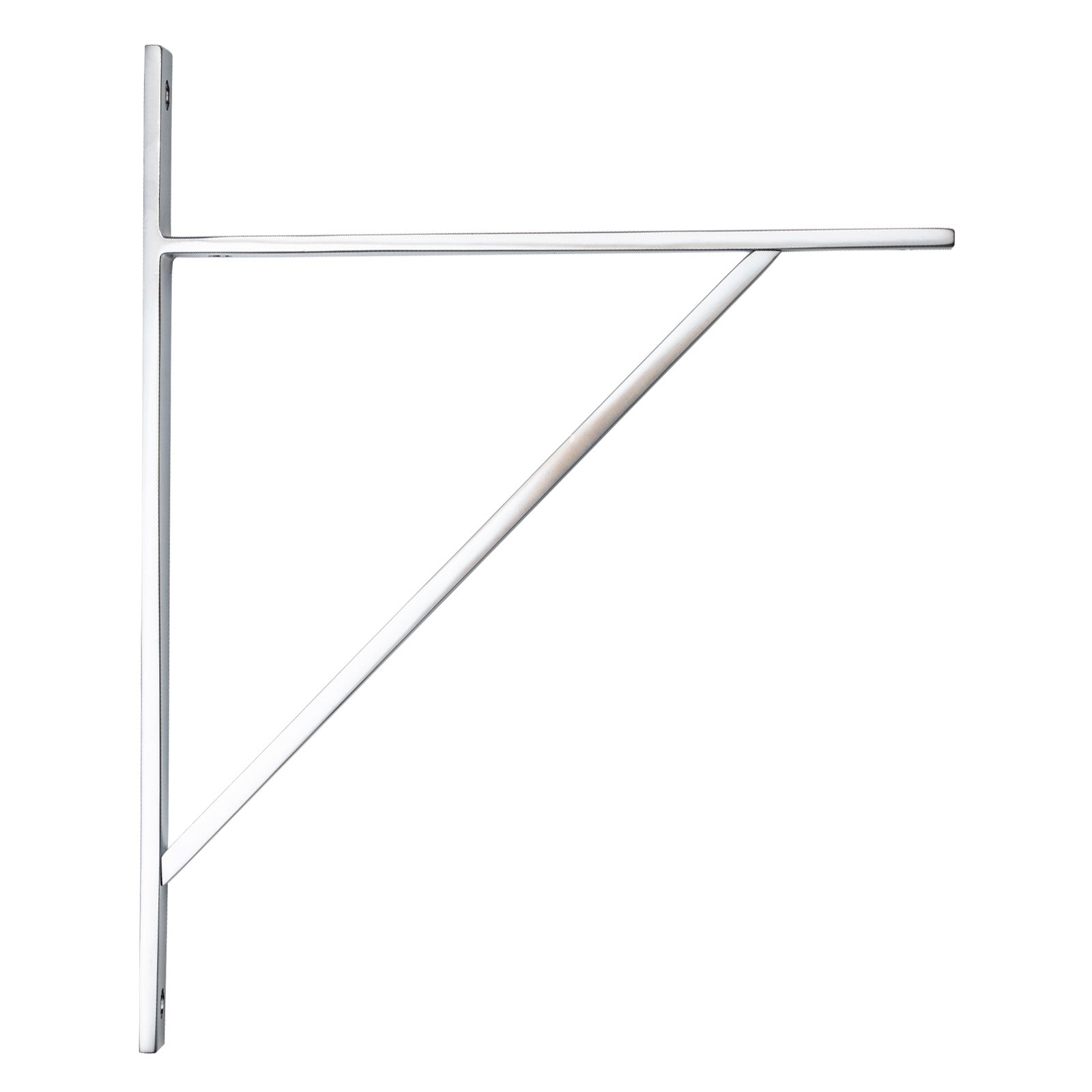 314mm Satin Chrome Chalfont Shelf Bracket