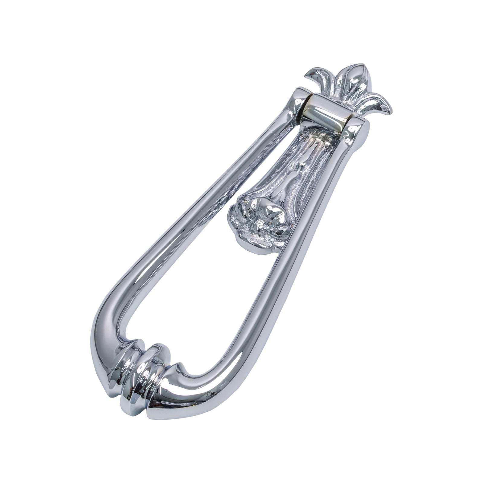 Polished Chrome Loop Door Knocker