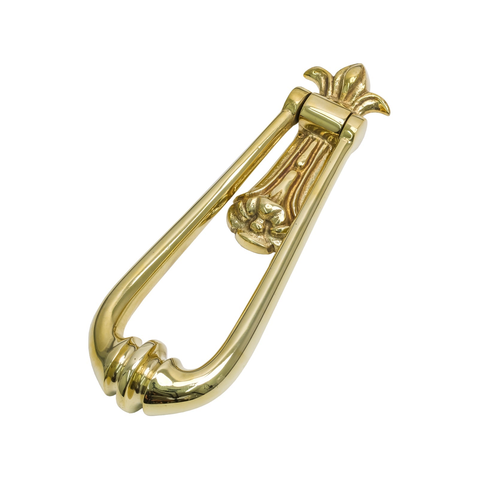 Polished Brass Loop Door Knocker