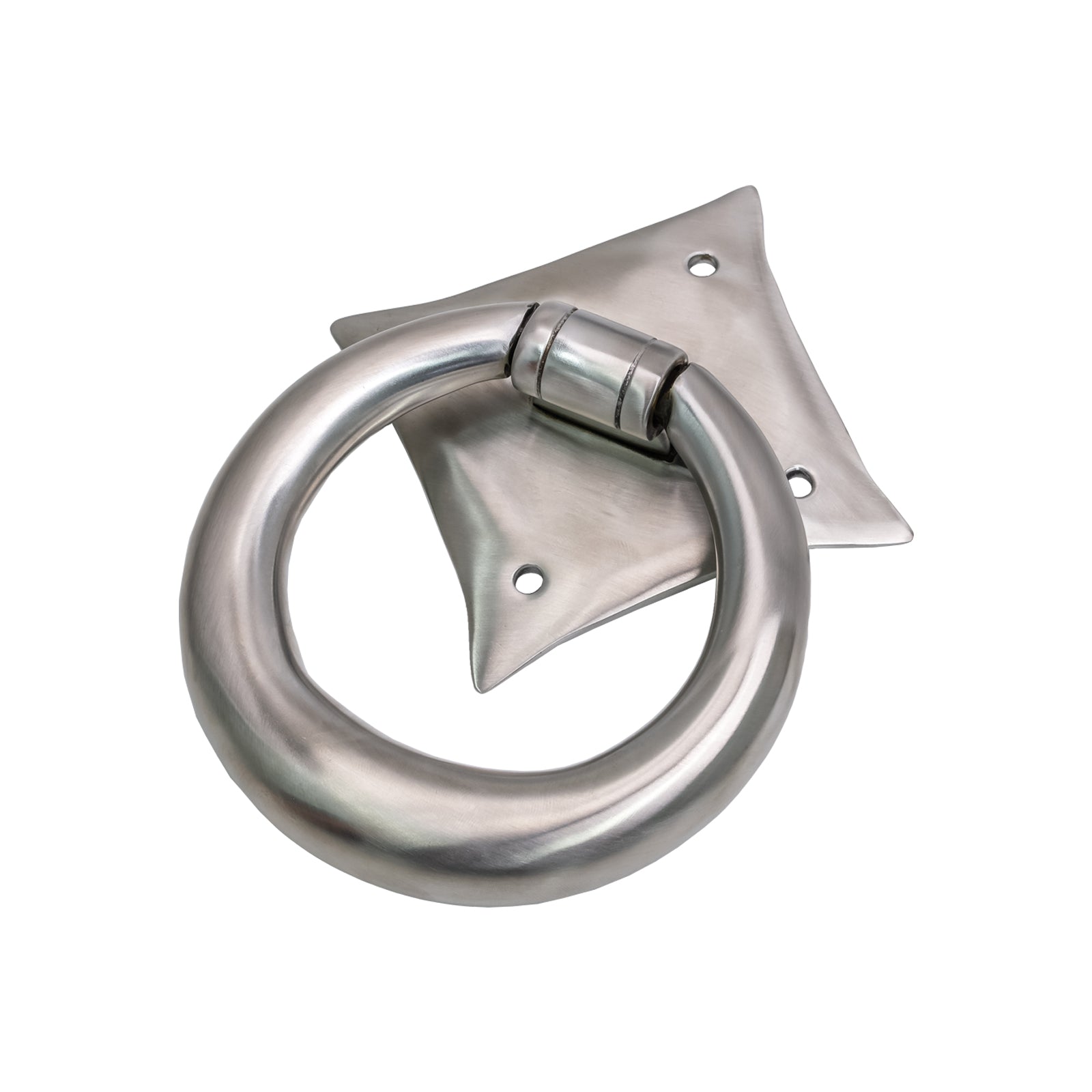 Satin Marine Ring Door Knocker - Diamond