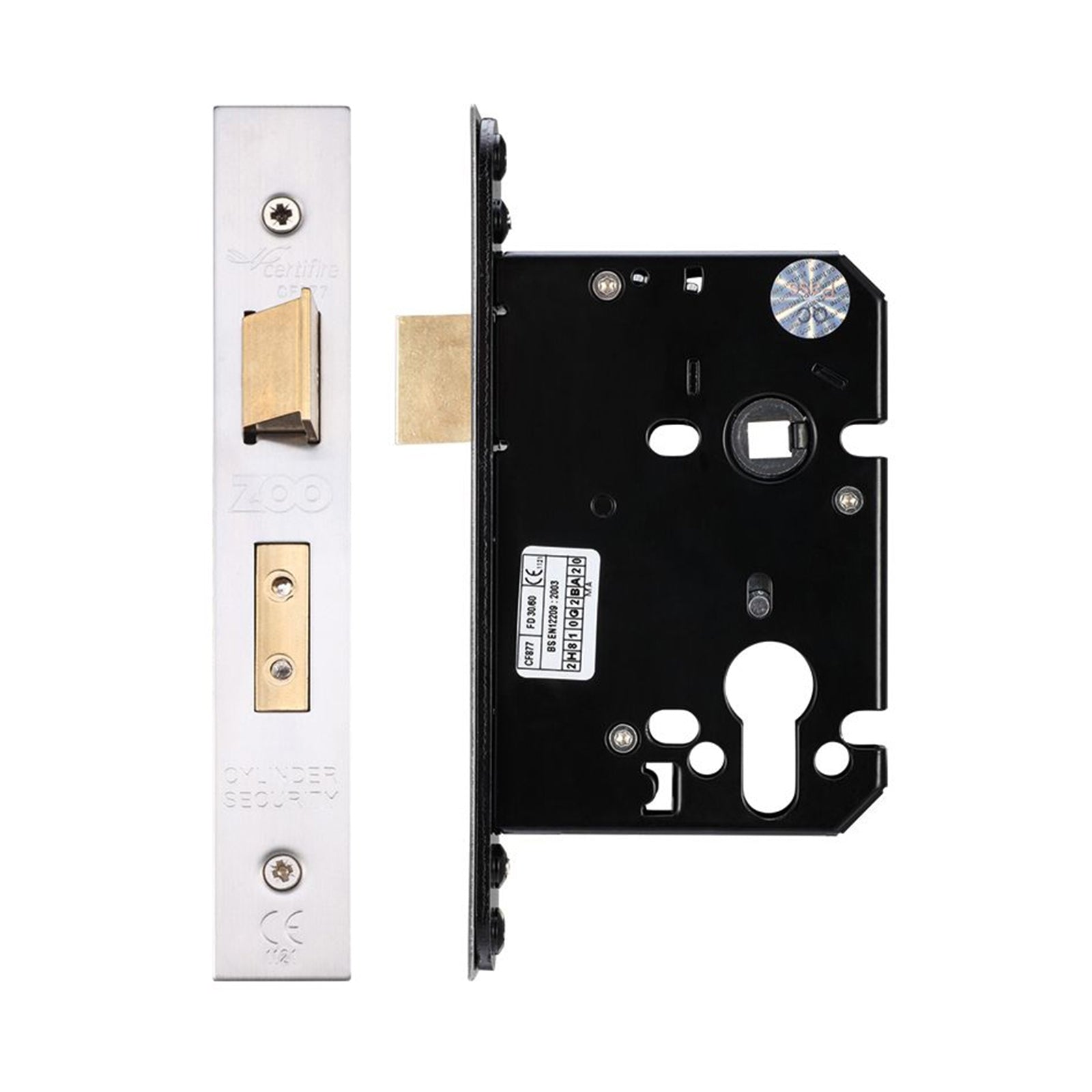 Euro Sash Lock - 76mm