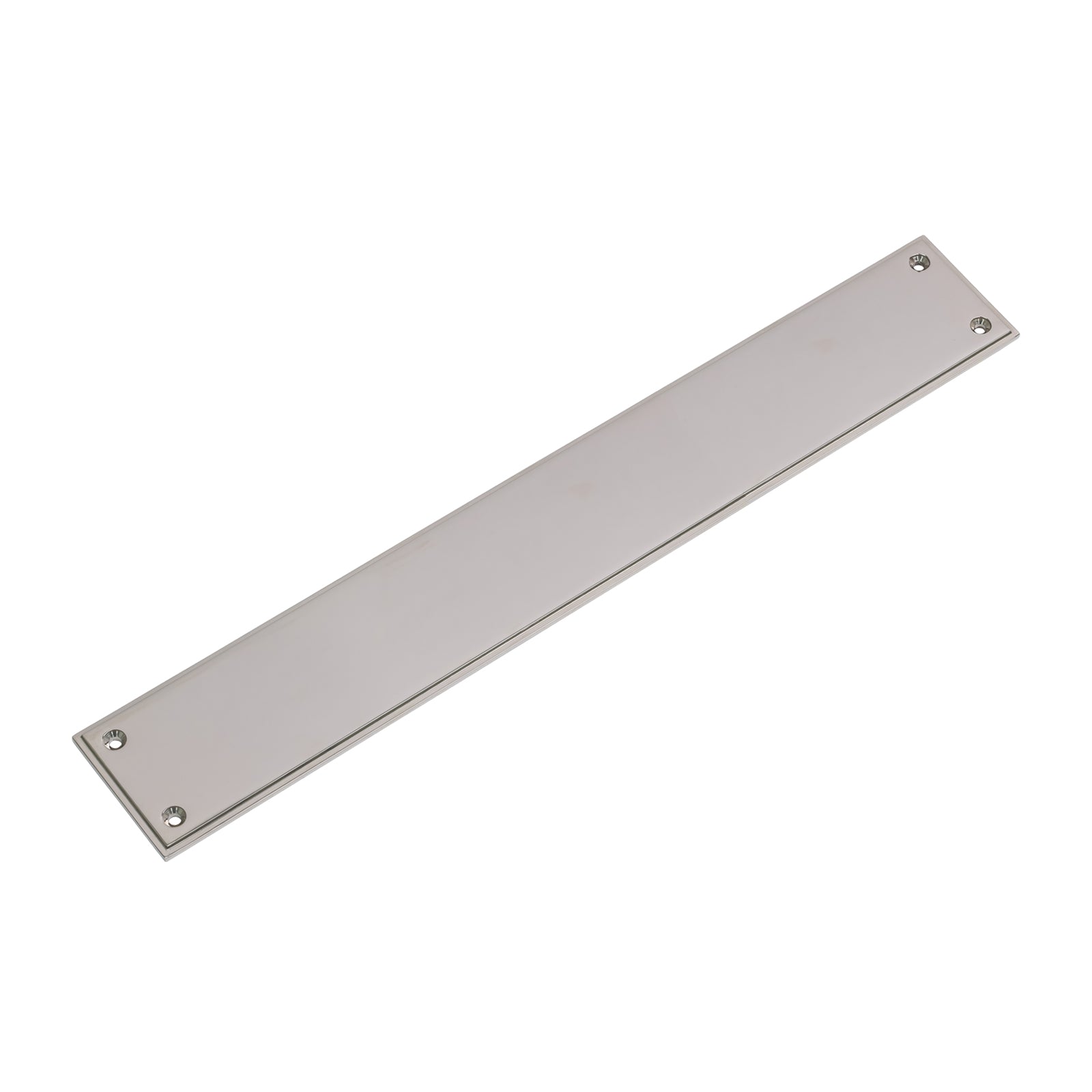 Polished Nickel 425mm Art Deco Fingerplate