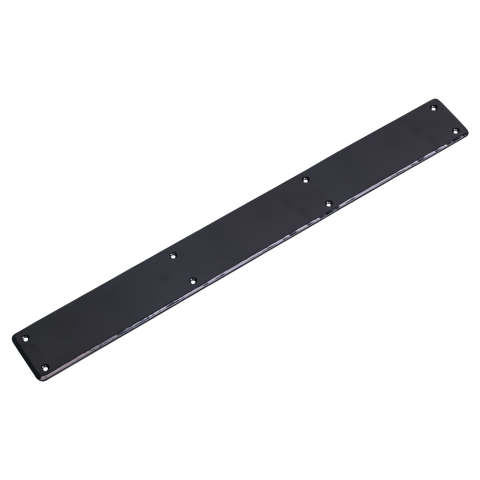 Black 800mm Plain Fingerplate