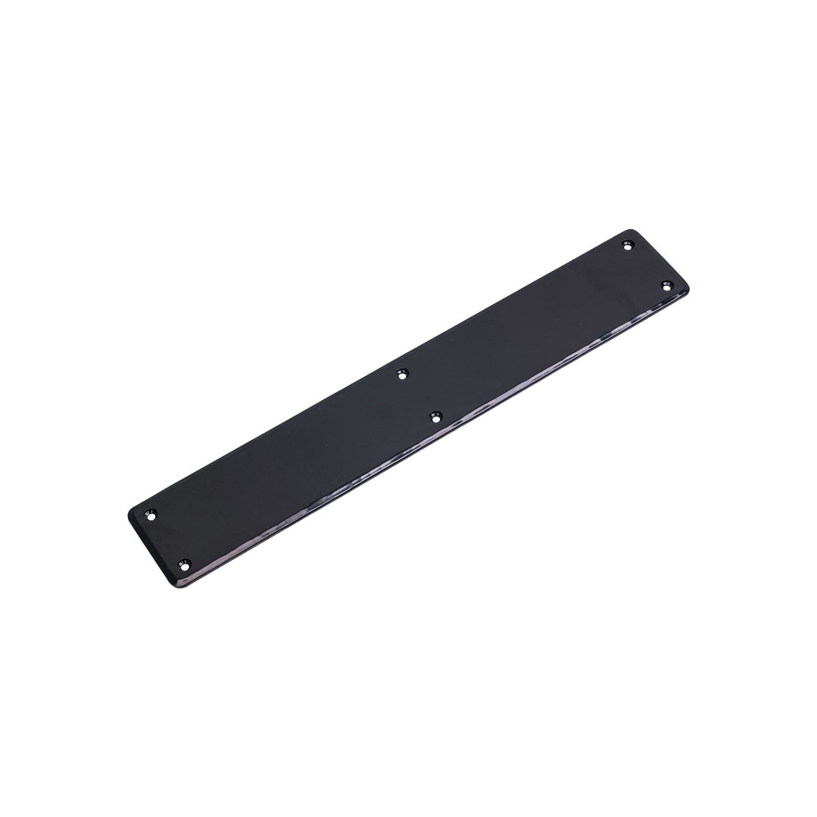 Black 400mm Plain Fingerplate