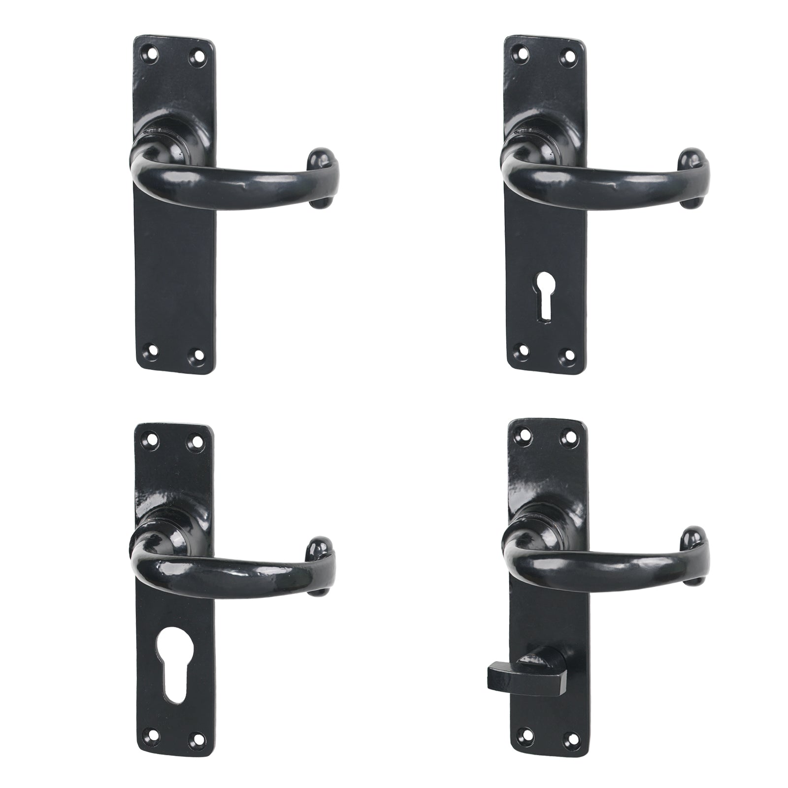 Level Image of Black MF Lever Handles